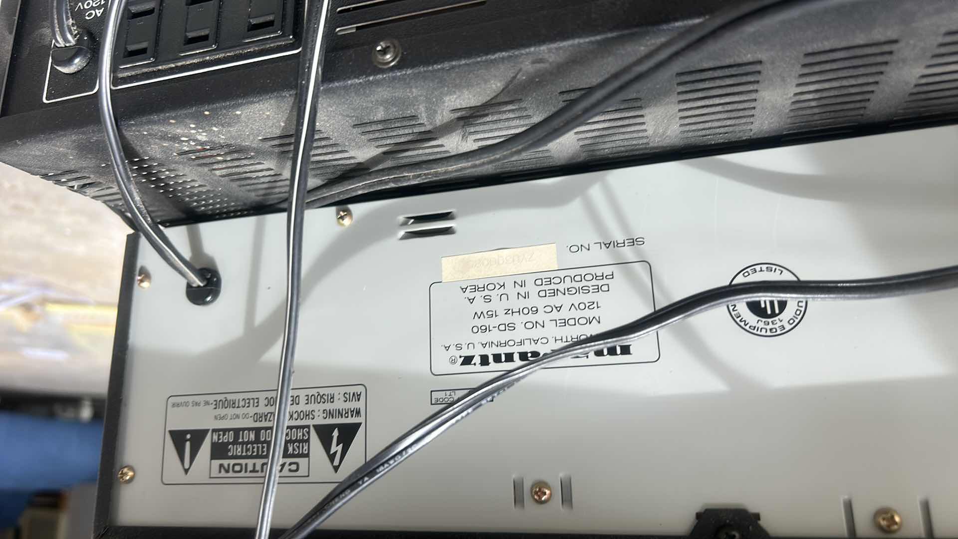 Photo 1 of MARANTZ SOUND SYSTEM