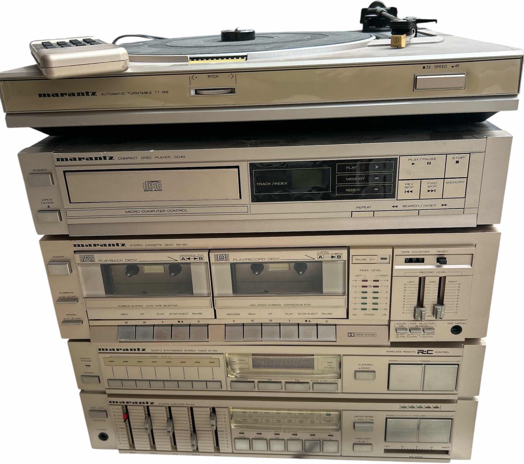 Photo 1 of MARANTZ SOUND SYSTEM