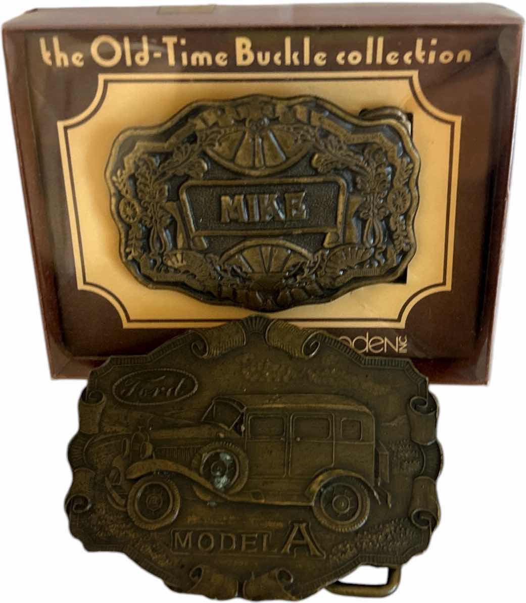 Photo 1 of 2 MENS BELT BUCKLES