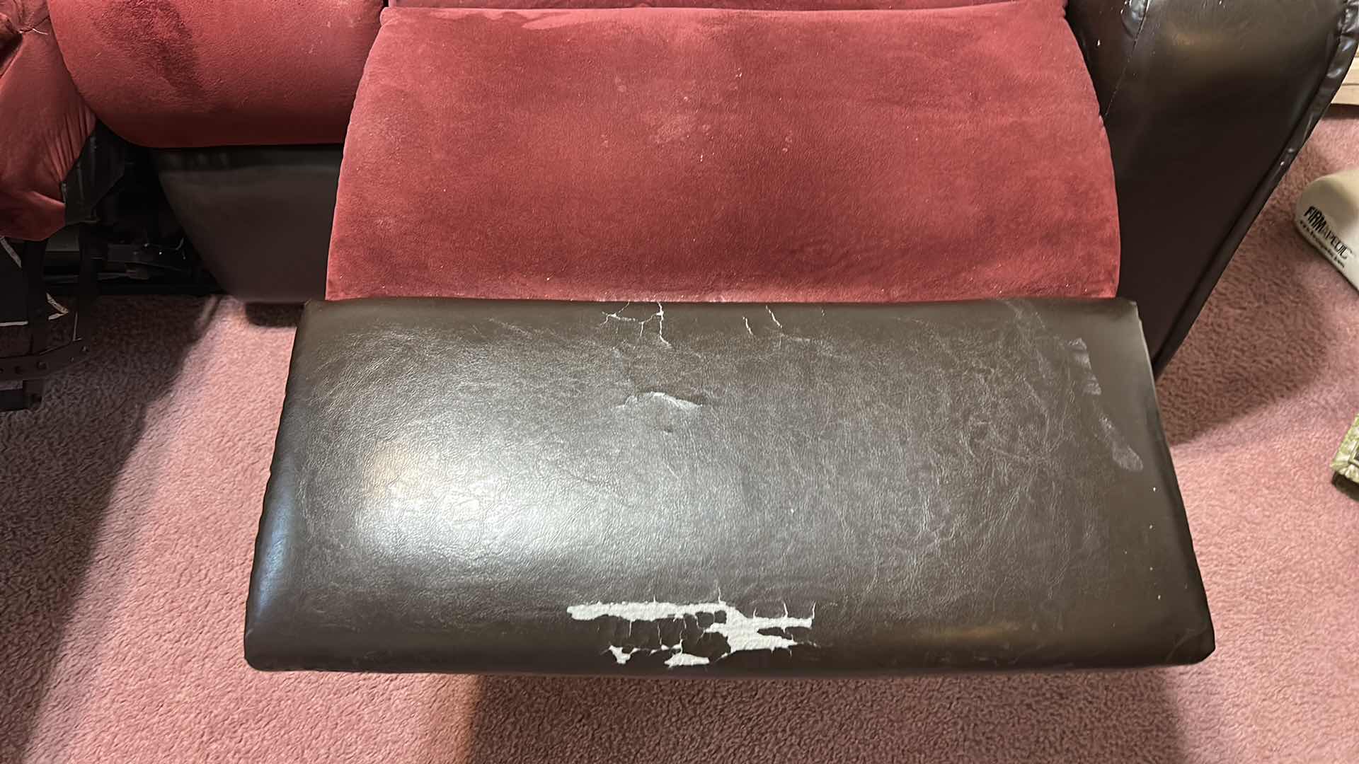 Photo 1 of 6.5’ ELECTRIC RECLINE SOFA WITH CENTER CONSOLE AND CUP HOLDERS