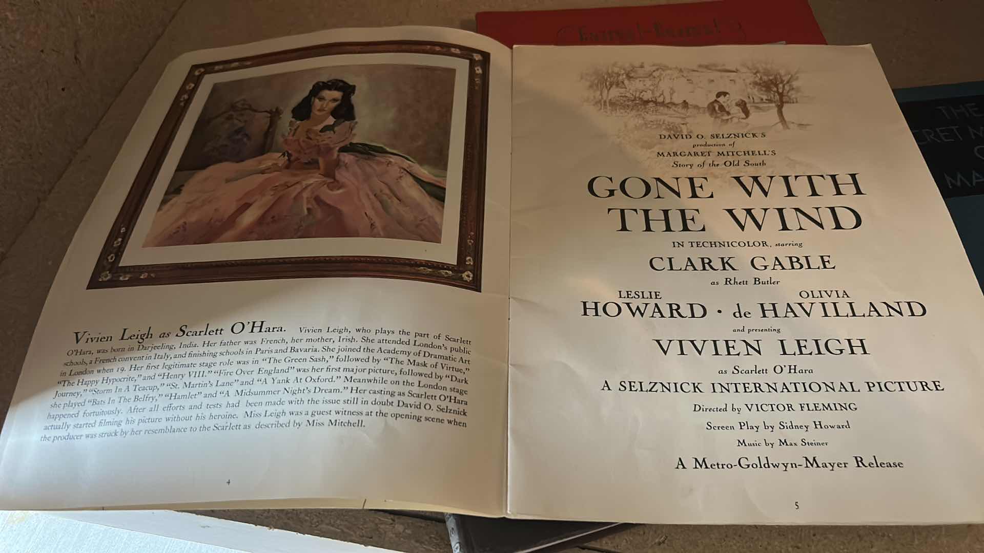 Photo 1 of 2 VINTAGE HARDCOVER BOOKS AND 3 MAGAZINE STYLE BOOKS