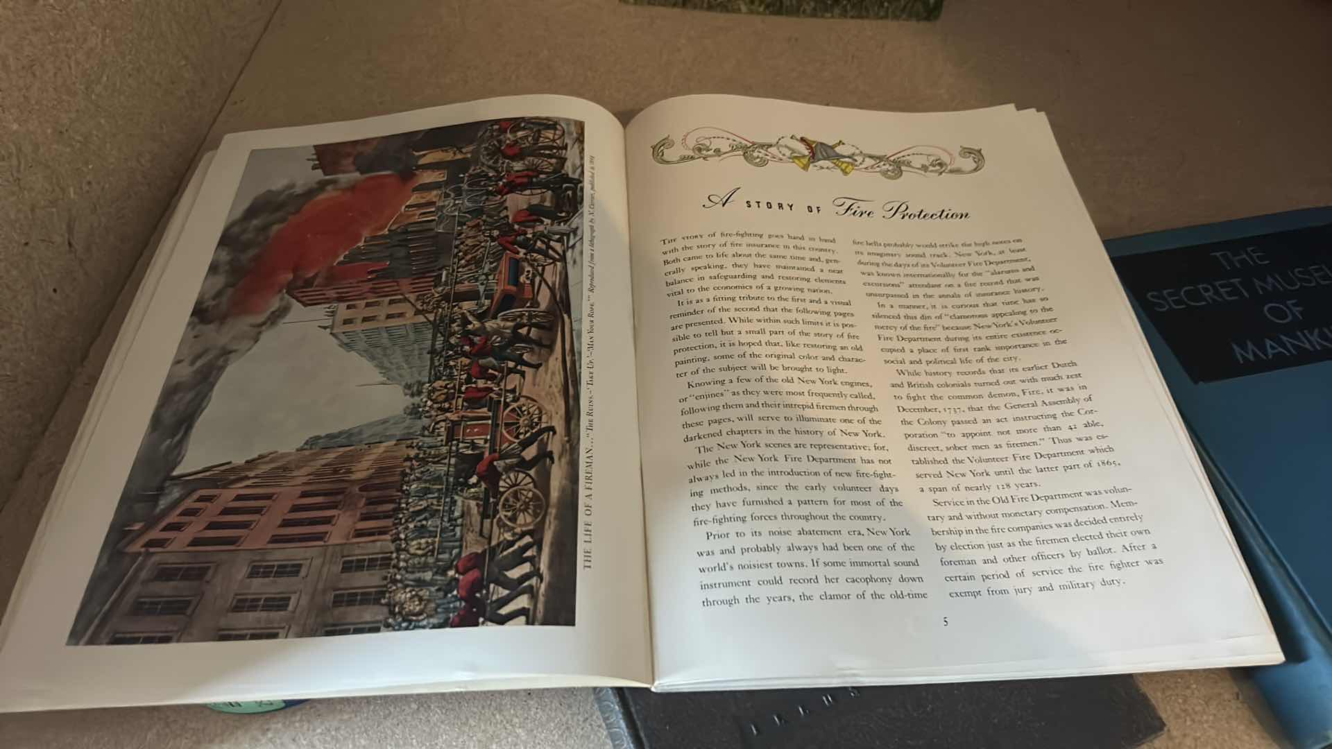 Photo 1 of 2 VINTAGE HARDCOVER BOOKS AND 3 MAGAZINE STYLE BOOKS