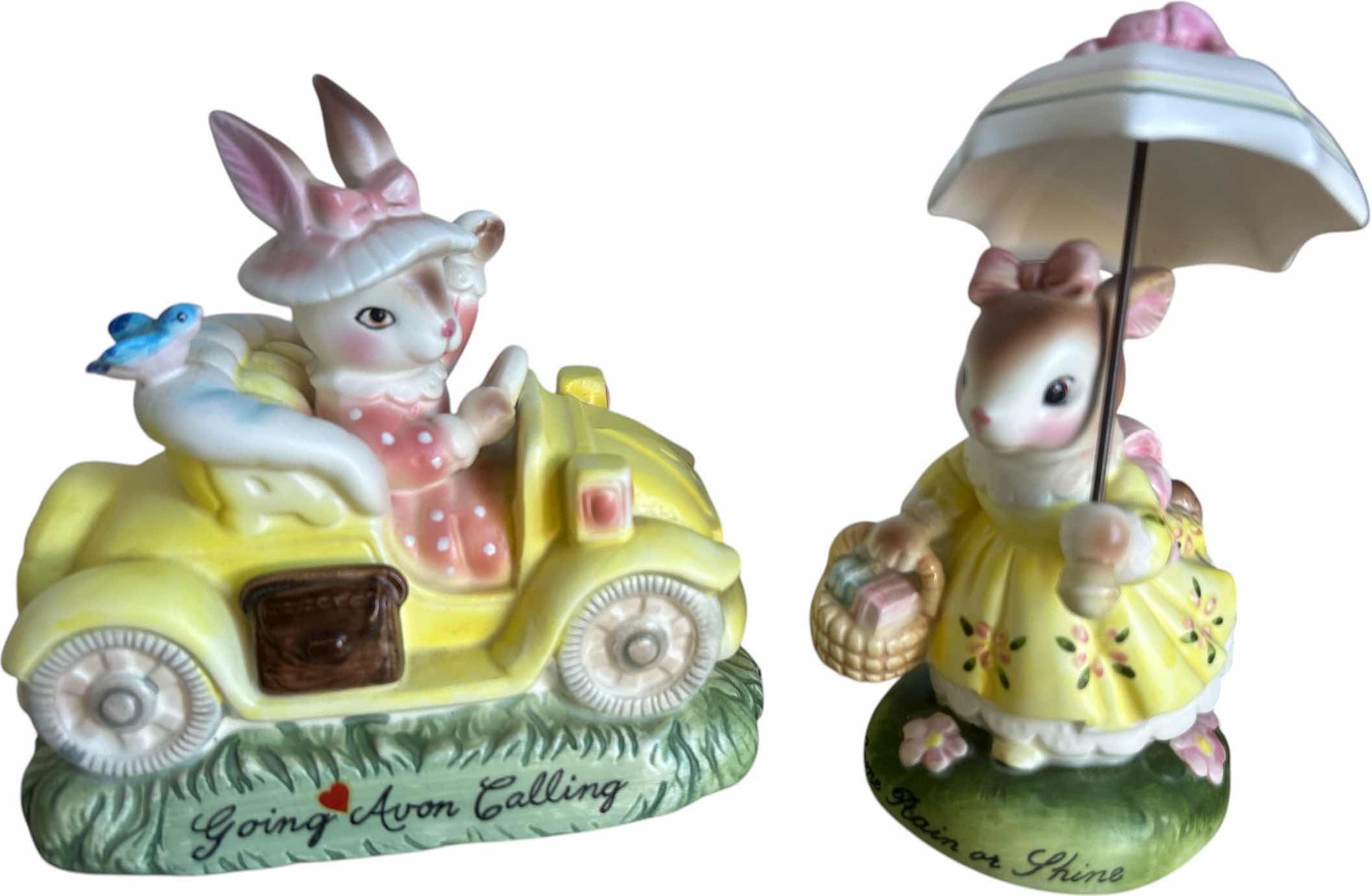 Photo 1 of 2 VINTAGE CHERISHED MOMENTS AVON FIGURINES