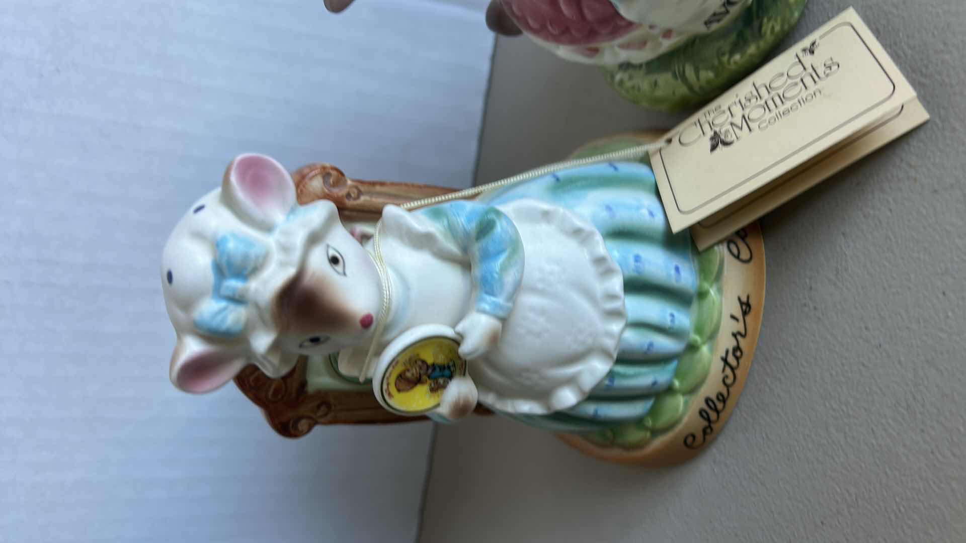 Photo 1 of 2 VINTAGE CHERISHED MOMENTS AVON FIGURINES