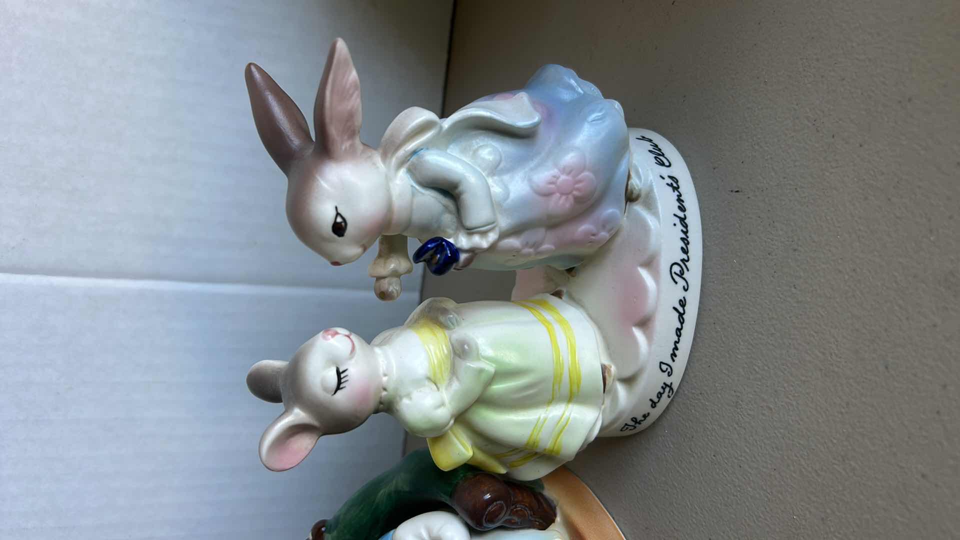 Photo 1 of 2 VINTAGE CHERISHED MOMENTS AVON FIGURINES