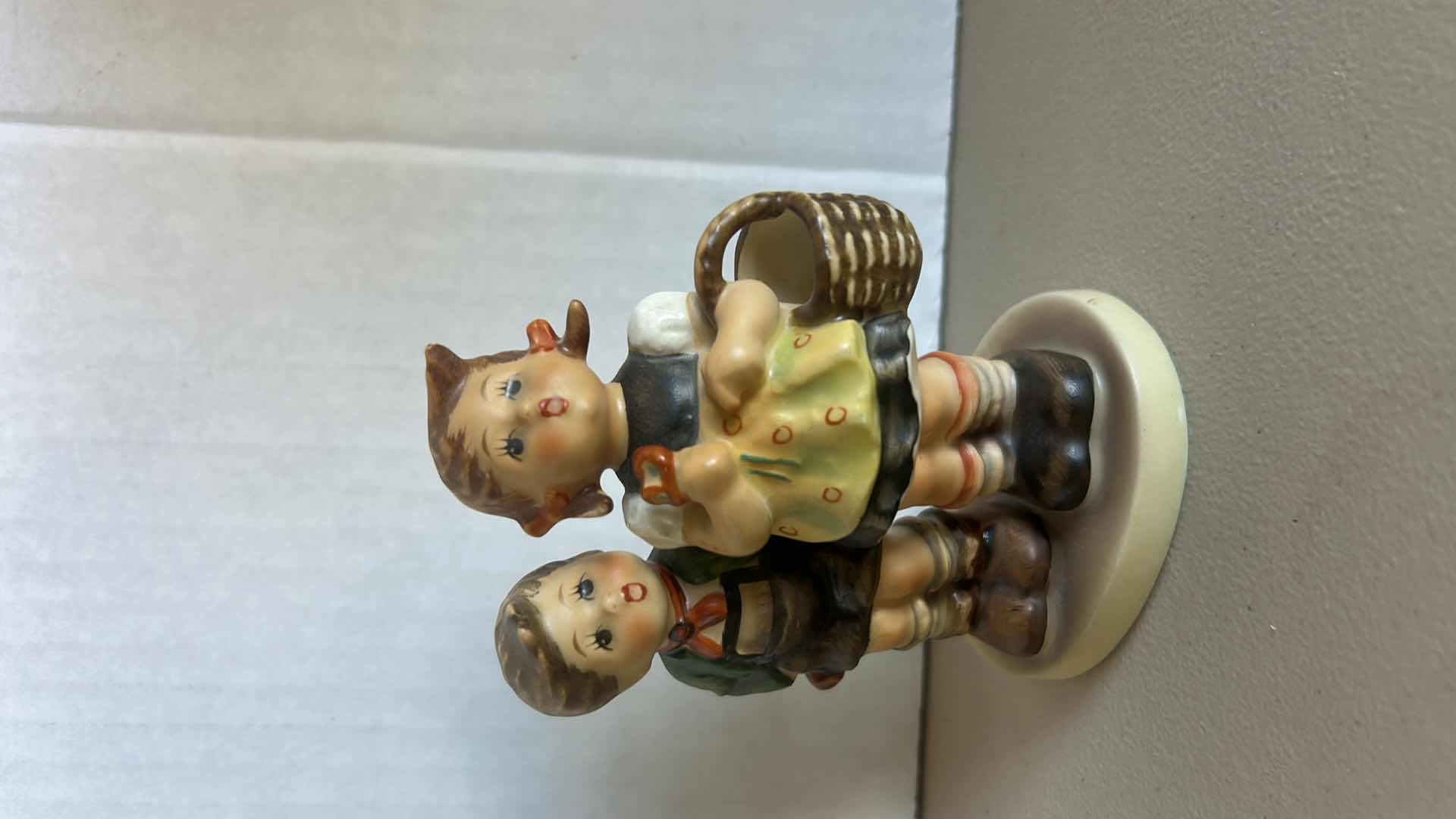 Photo 1 of 2 PORCELAIN FIGURINES (TALLEST H 6”)