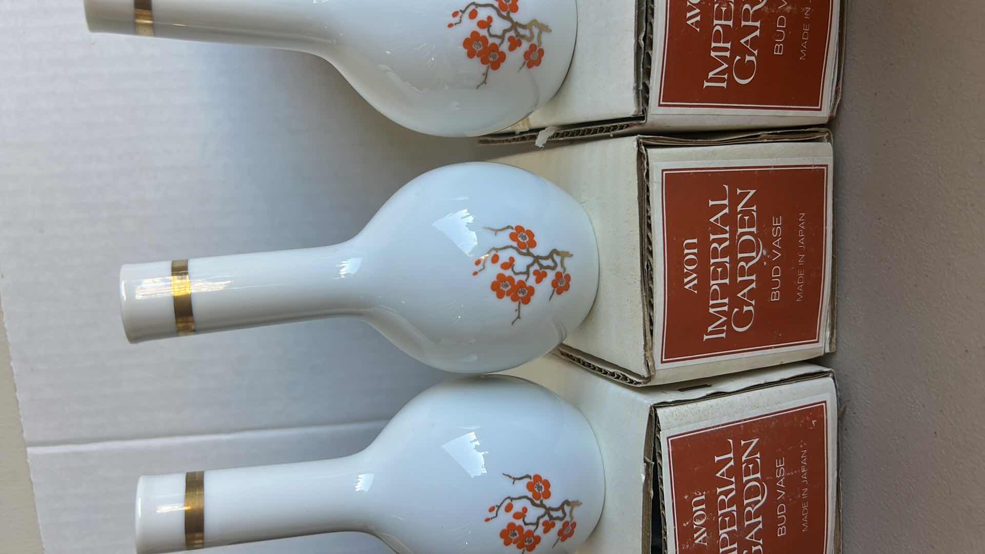 Photo 1 of 3 AVON MIKASA BUD VASES H6”