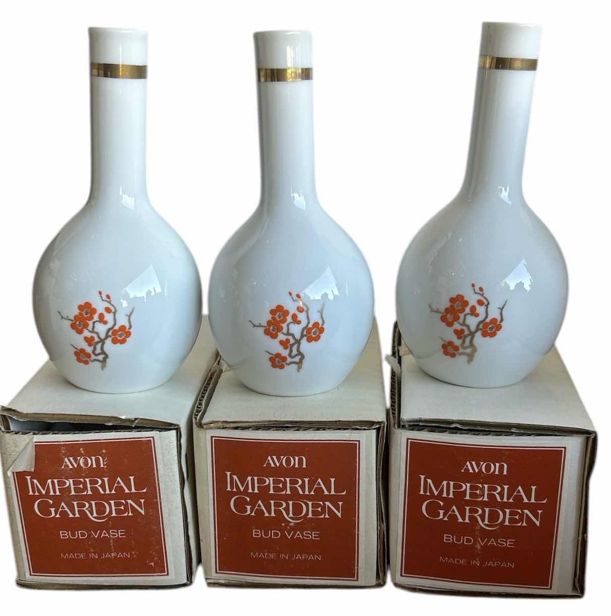 Photo 1 of 3 AVON MIKASA BUD VASES H6”