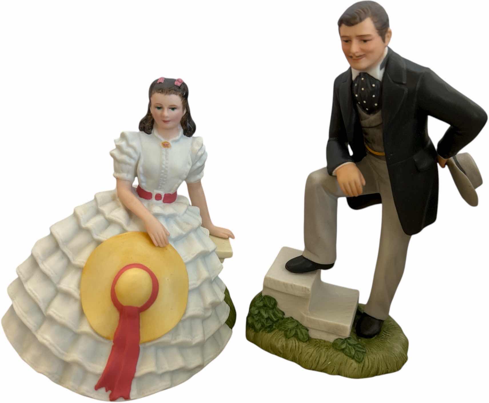 Photo 1 of 2 AVON IMAGES OF HOLLYWOOD FIGURINES (TALLEST H6”)