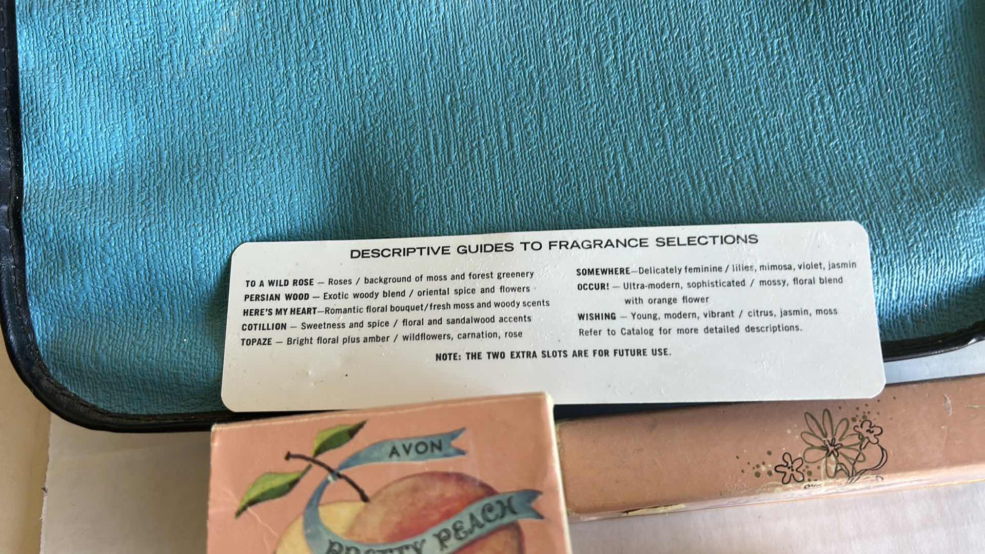 Photo 1 of VINTAGE AVON SALES KIT