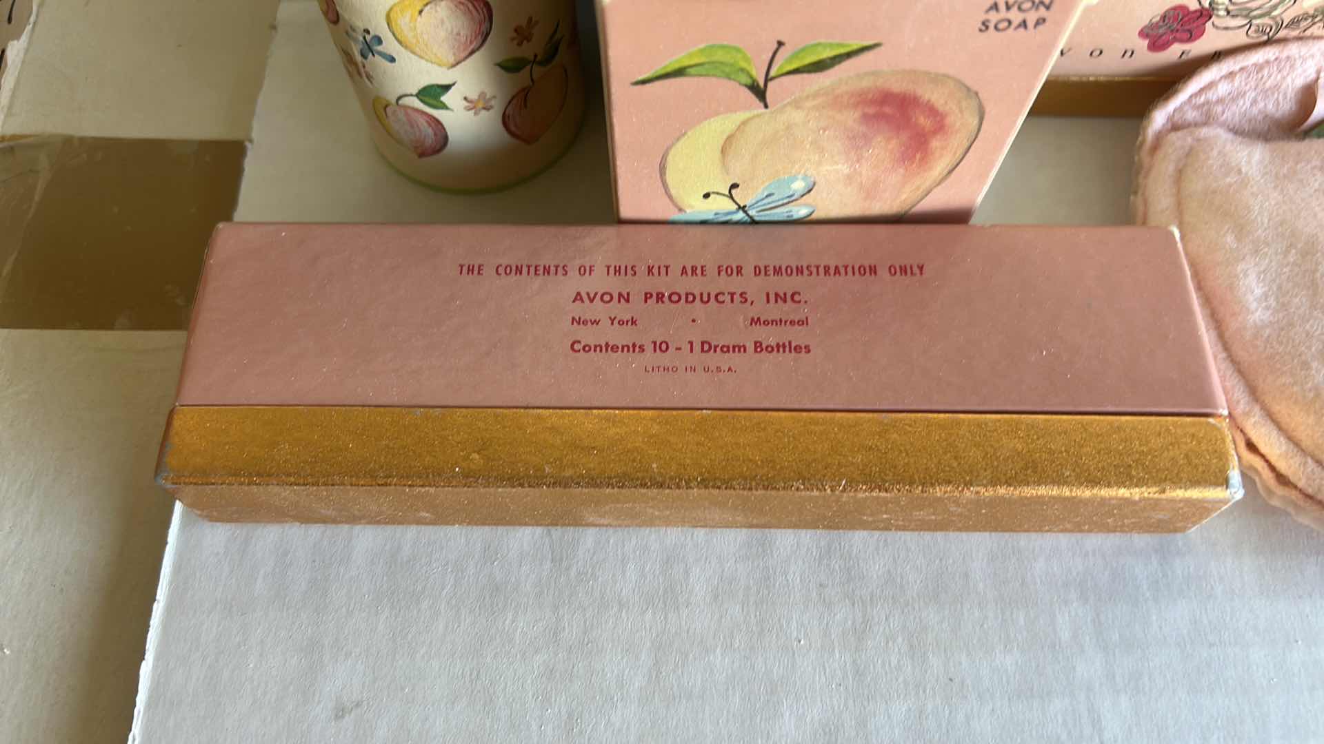 Photo 1 of VINTAGE AVON SALES KIT