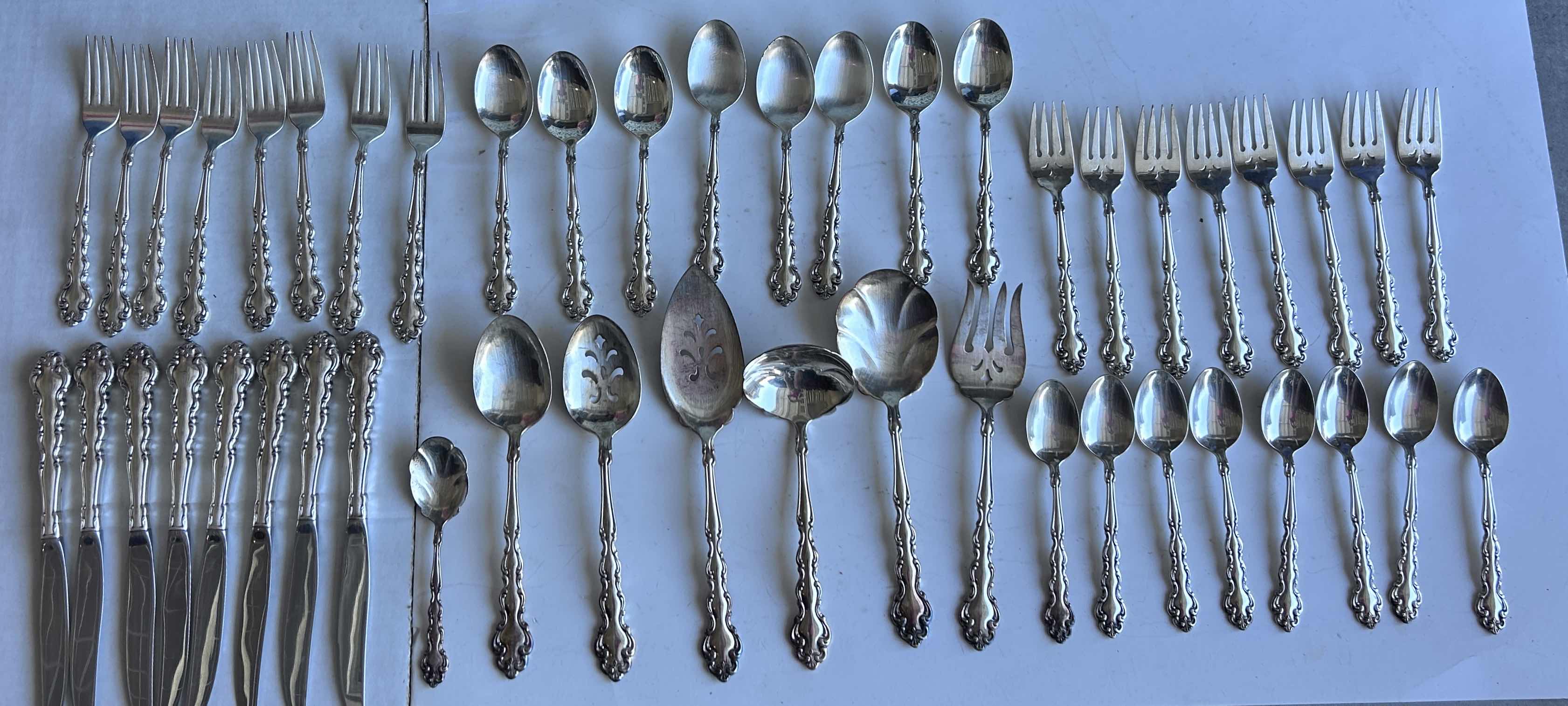 Photo 1 of 47 PCS SILVERWARE
