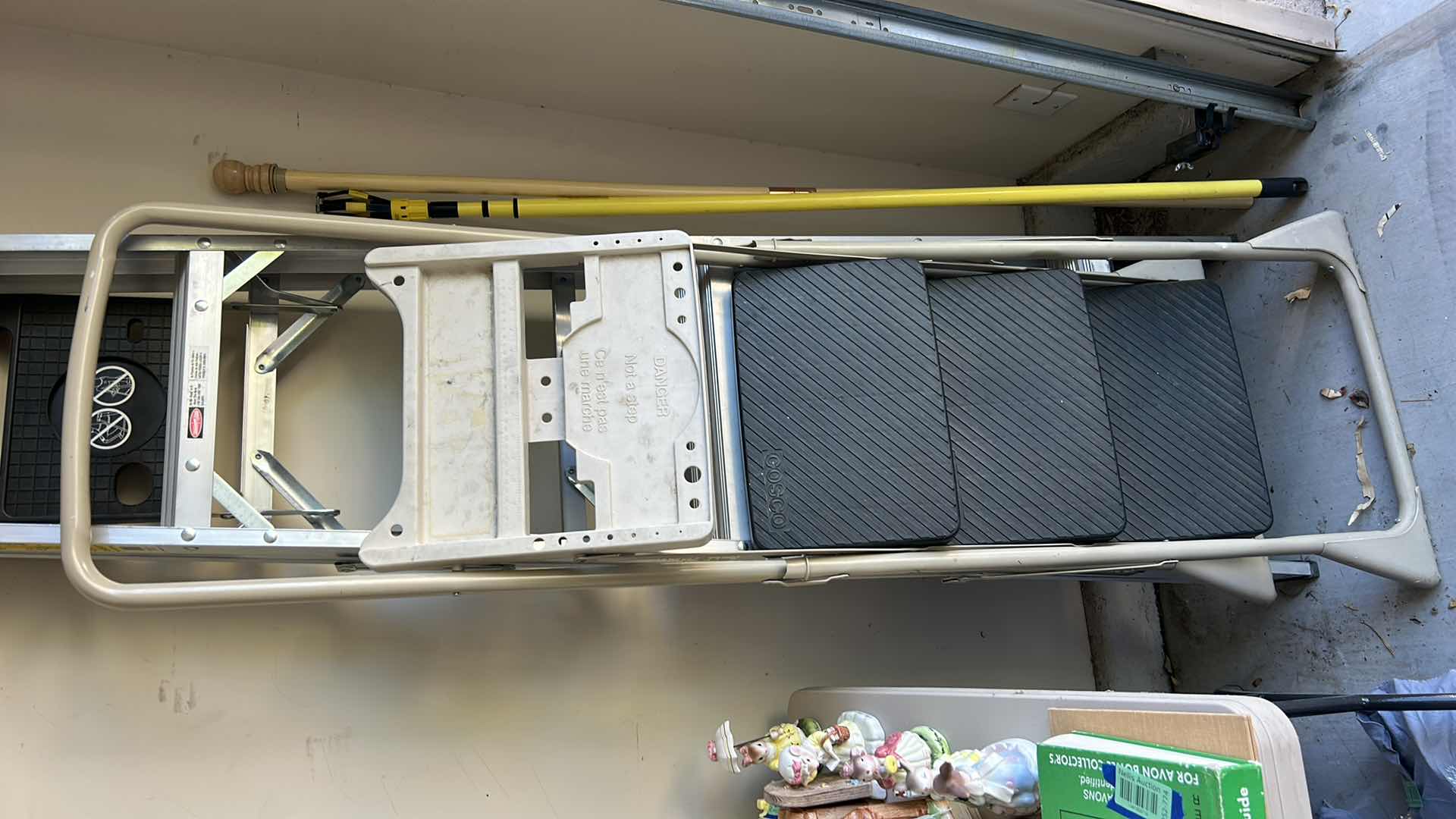 Photo 3 of 2 LADDERS, 2 BROOMS, FLAG AND MORE