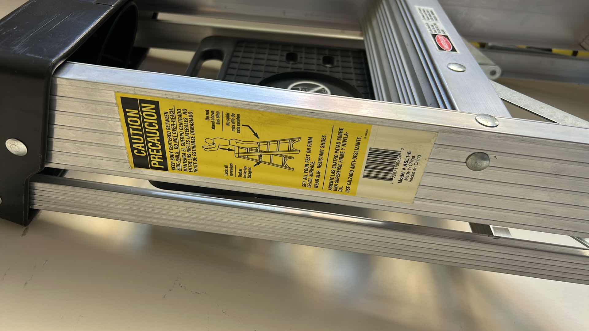 Photo 5 of 2 LADDERS, 2 BROOMS, FLAG AND MORE