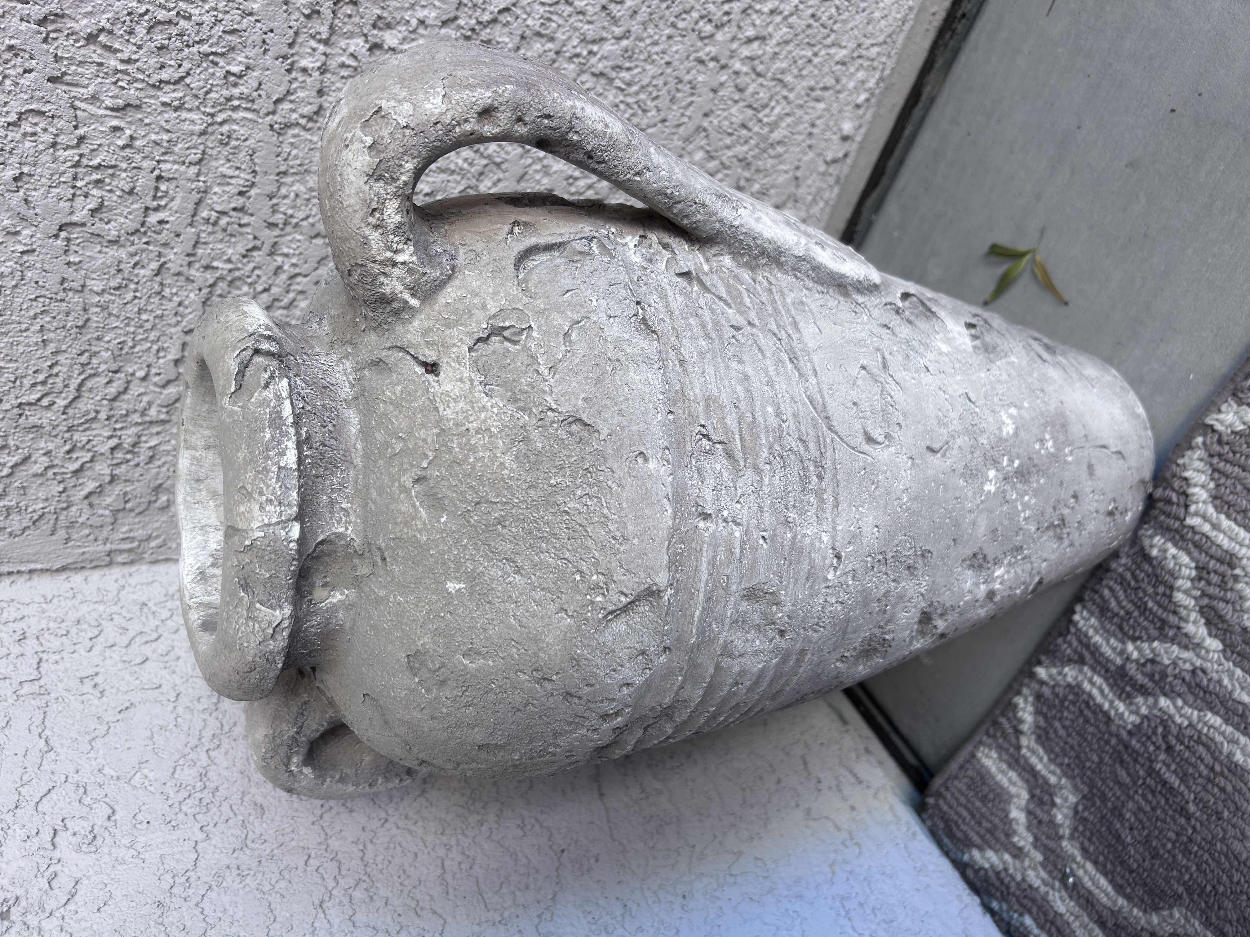 Photo 1 of OUTDOOR CERAMIC POTTERY VASE H 22”