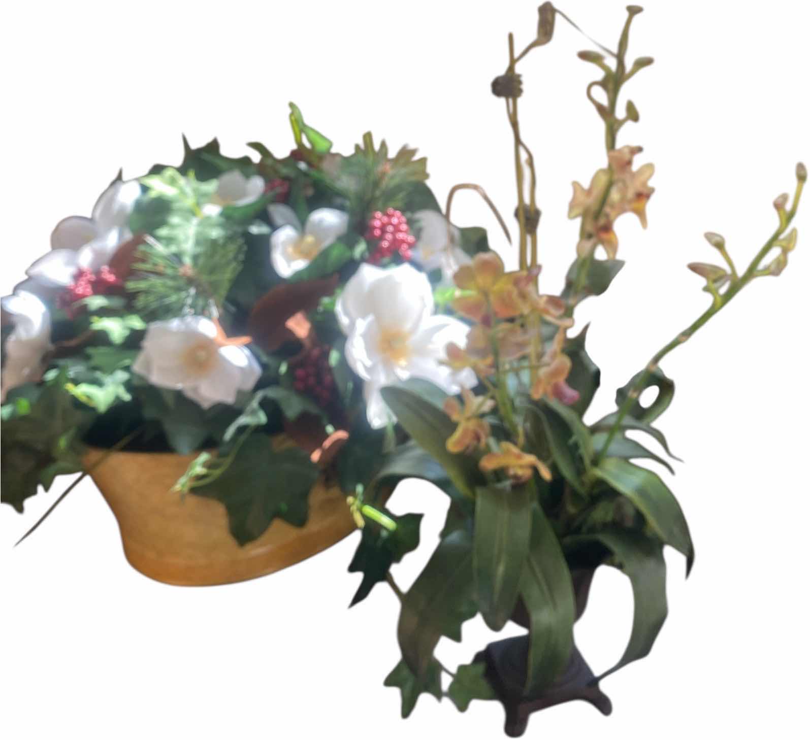 Photo 1 of 3-FAUX FLORAL TALLEST H22”