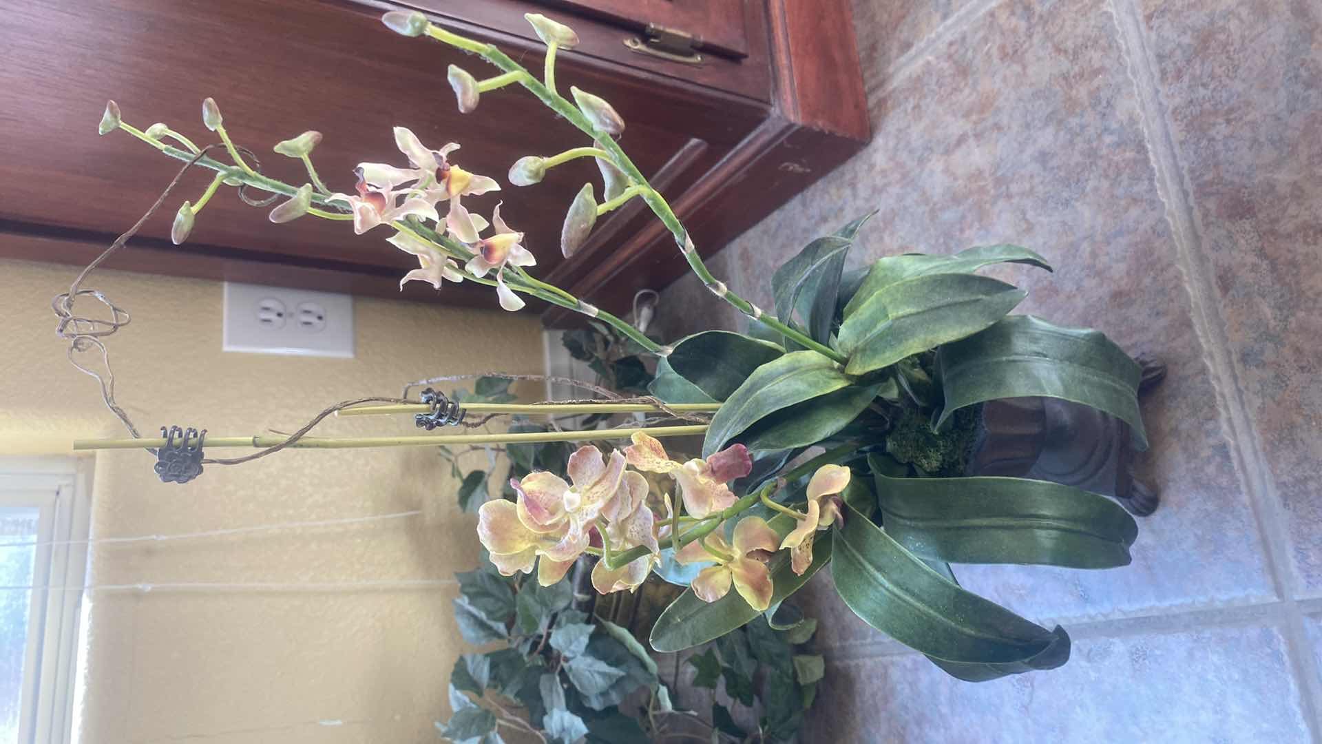 Photo 1 of 3-FAUX FLORAL TALLEST H22”