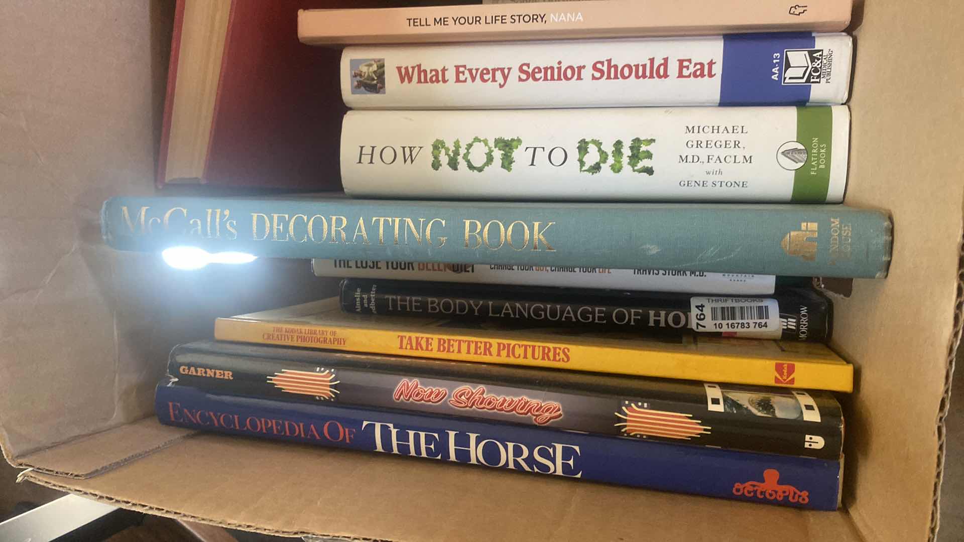 Photo 1 of BOX OF BOOKS