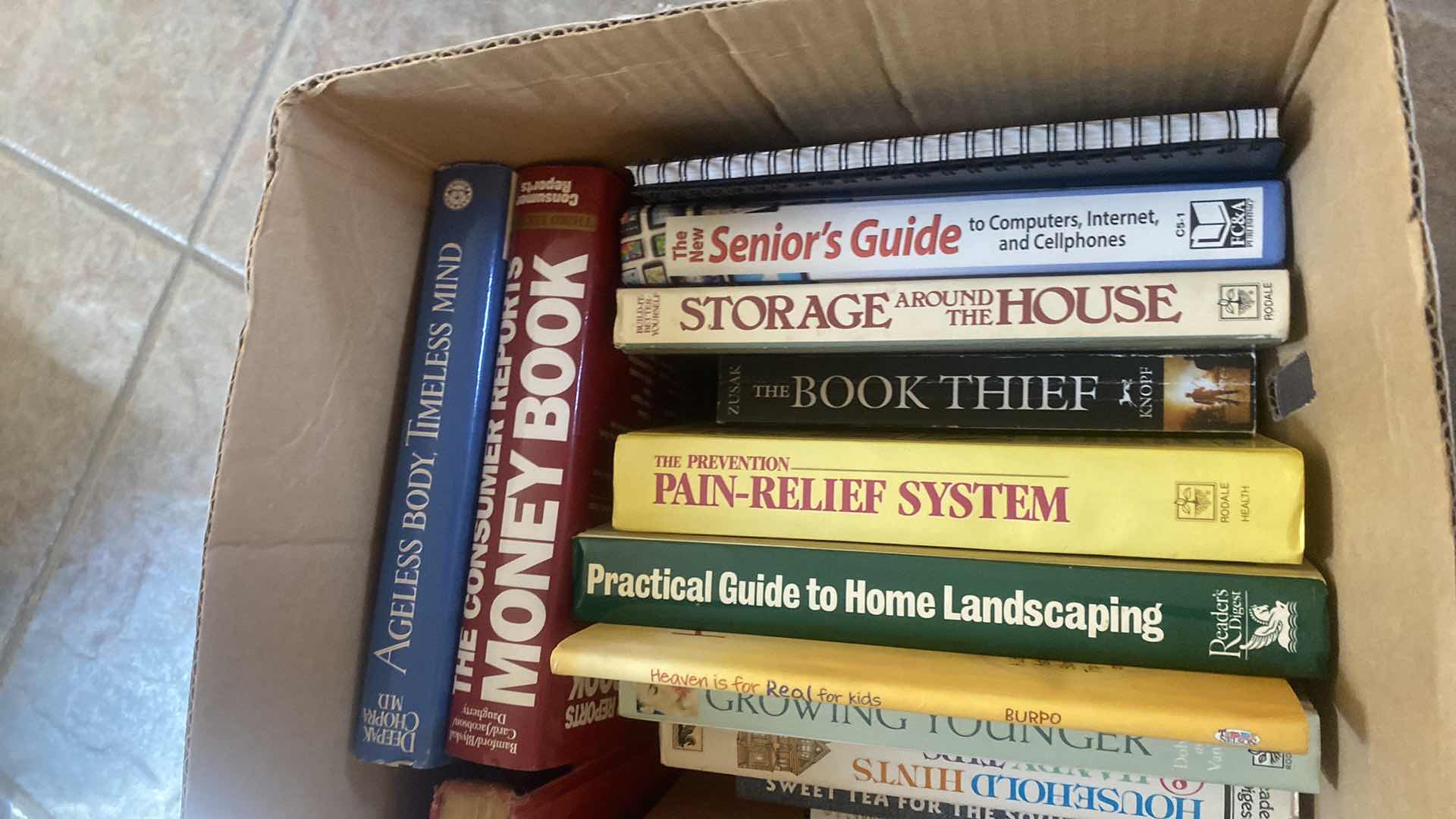 Photo 1 of BOX OF BOOKS