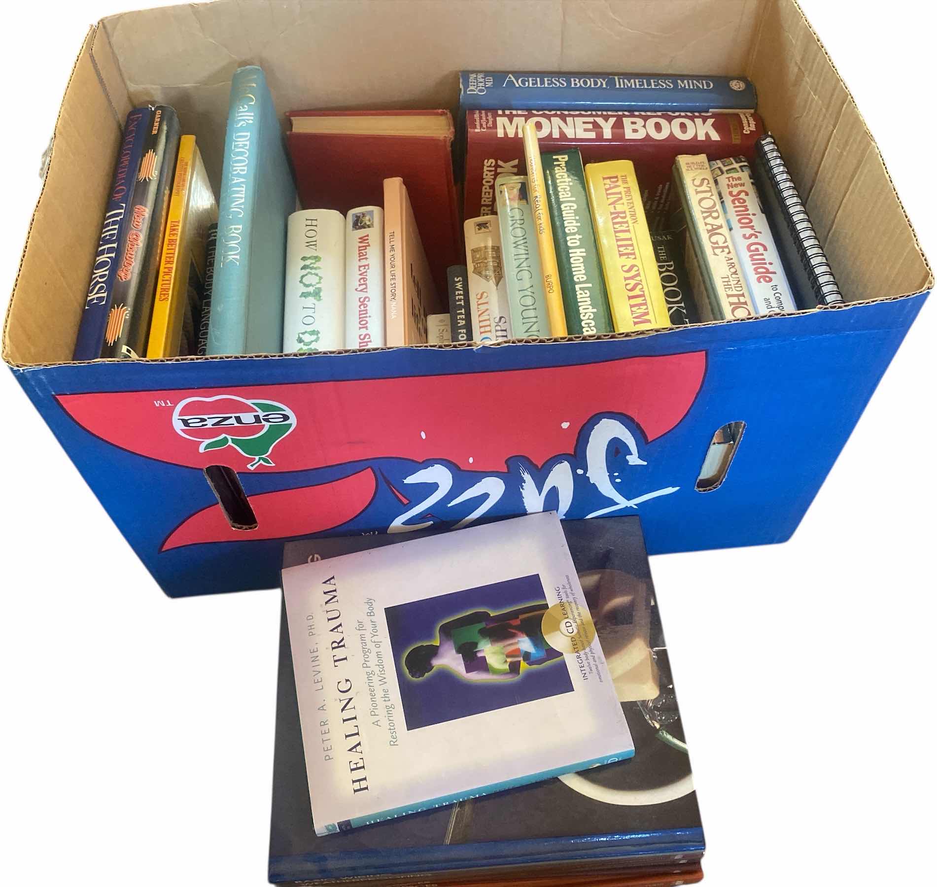 Photo 1 of BOX OF BOOKS