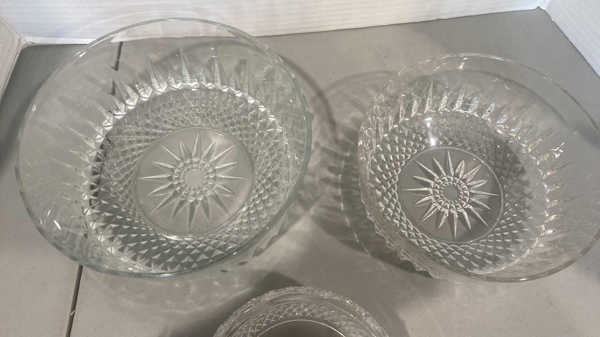 Photo 1 of 3 CRYSTAL BOWLS