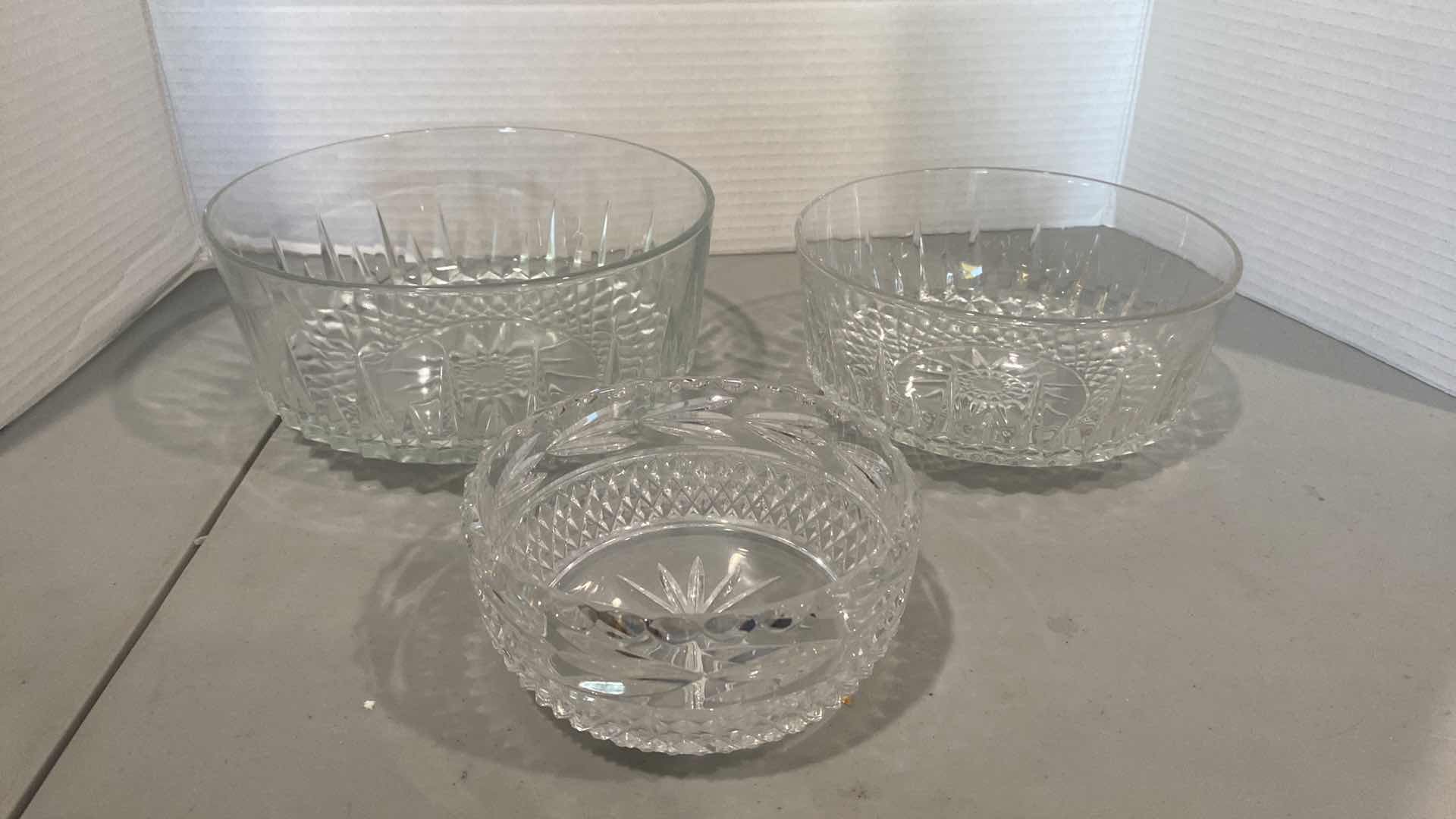 Photo 1 of 3 CRYSTAL BOWLS