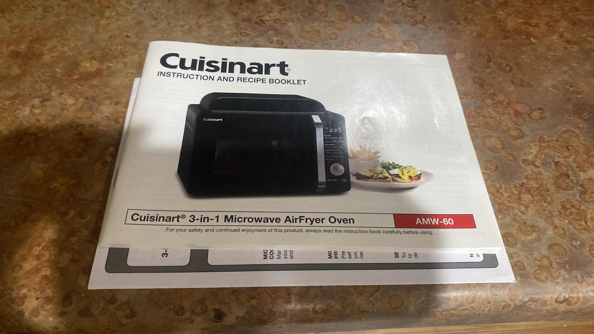 Photo 1 of CUISINART 3in1 MICROWAVE AIR FRYER