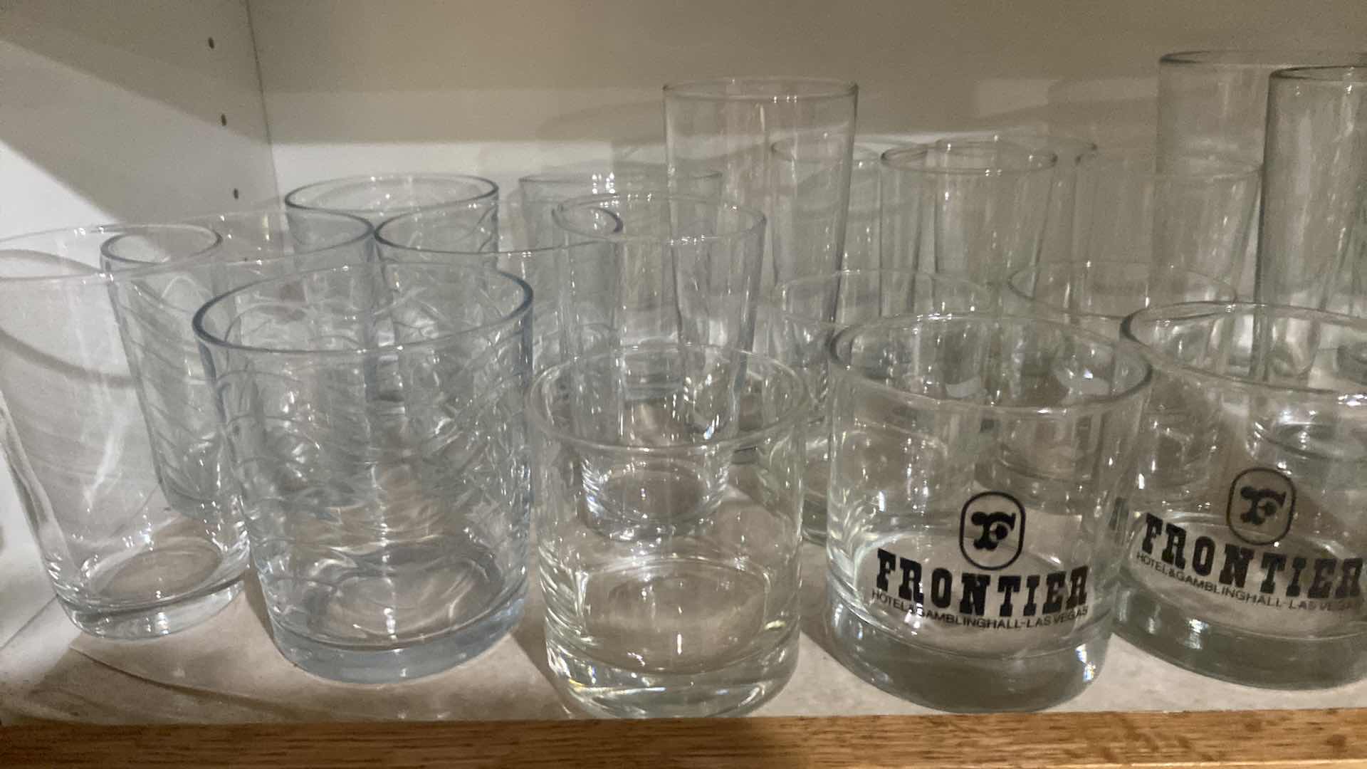 Photo 1 of CONTENTS OF CABINET - DISHES & GLASSWARE