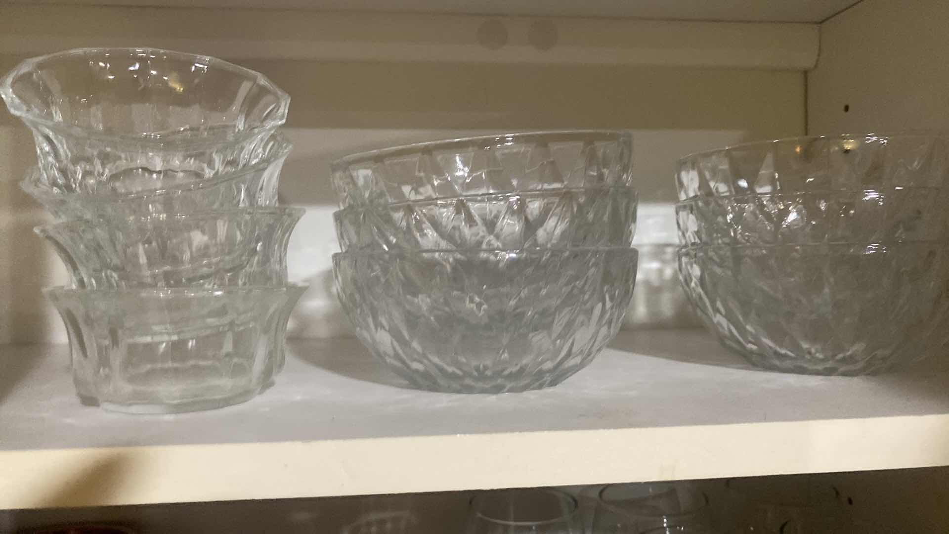 Photo 1 of CONTENTS OF CABINET - DISHES & GLASSWARE