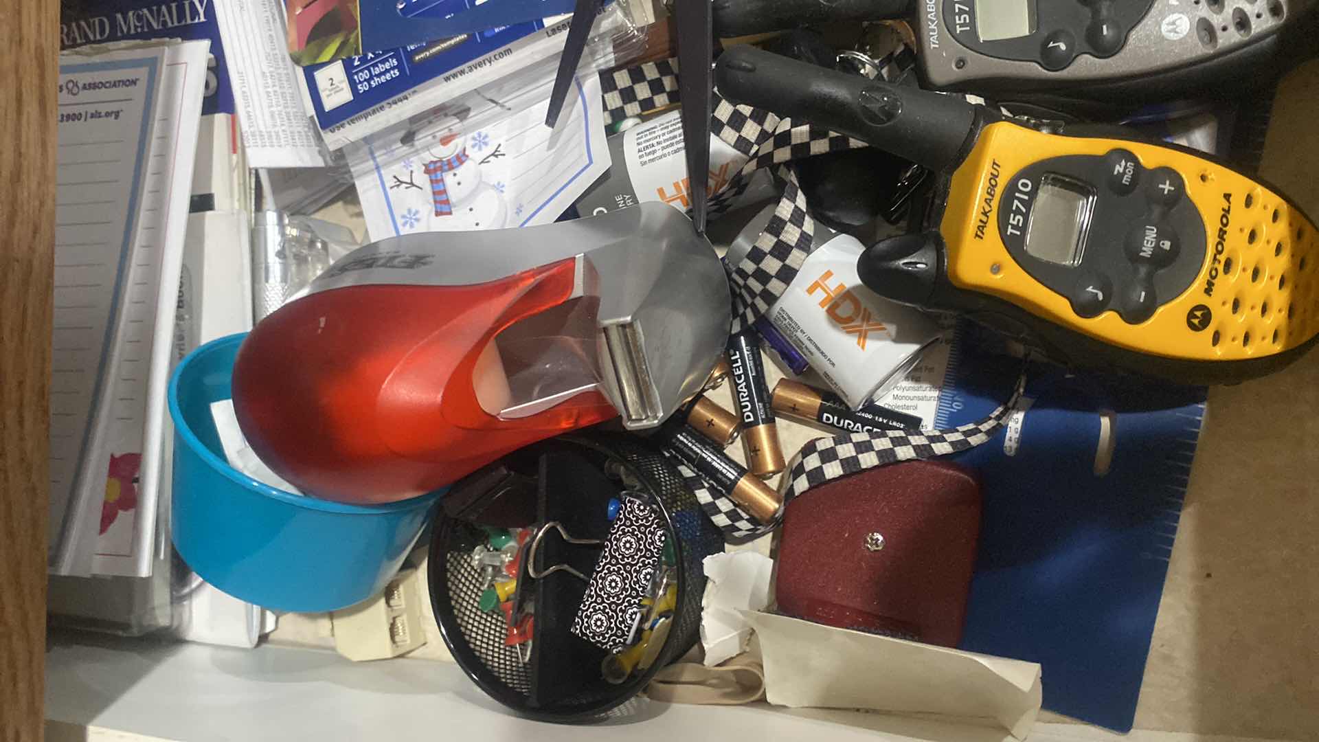 Photo 1 of CONTENTS OF DRAWER - JUNK DRAWER