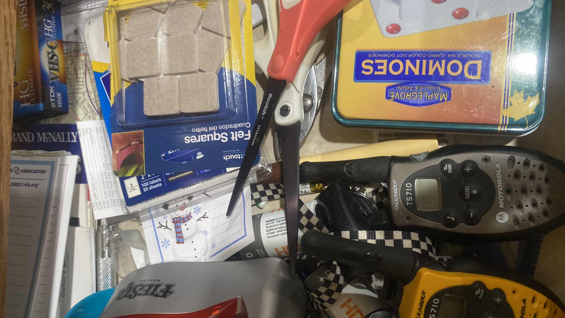 Photo 1 of CONTENTS OF DRAWER - JUNK DRAWER