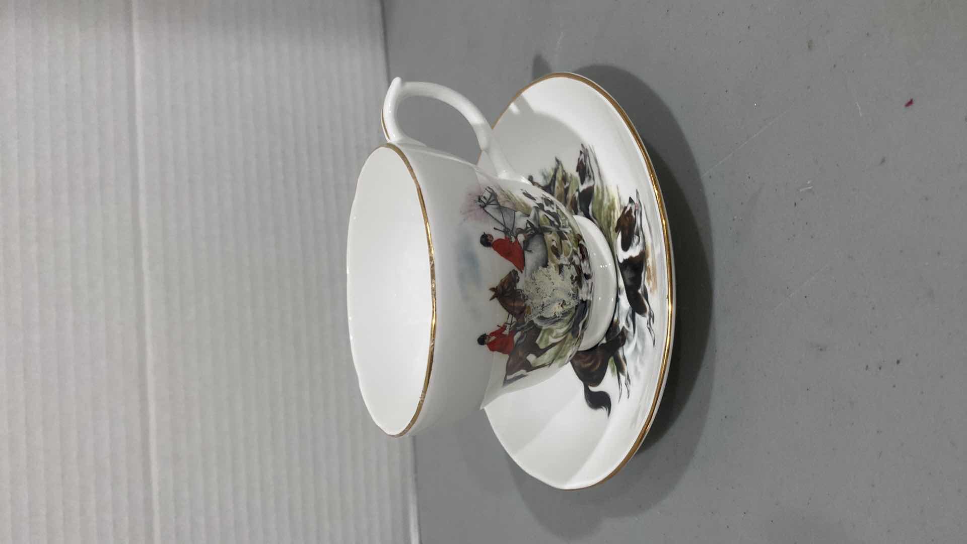 Photo 1 of HANLEIGH CHINA TEACUP & SAUCER