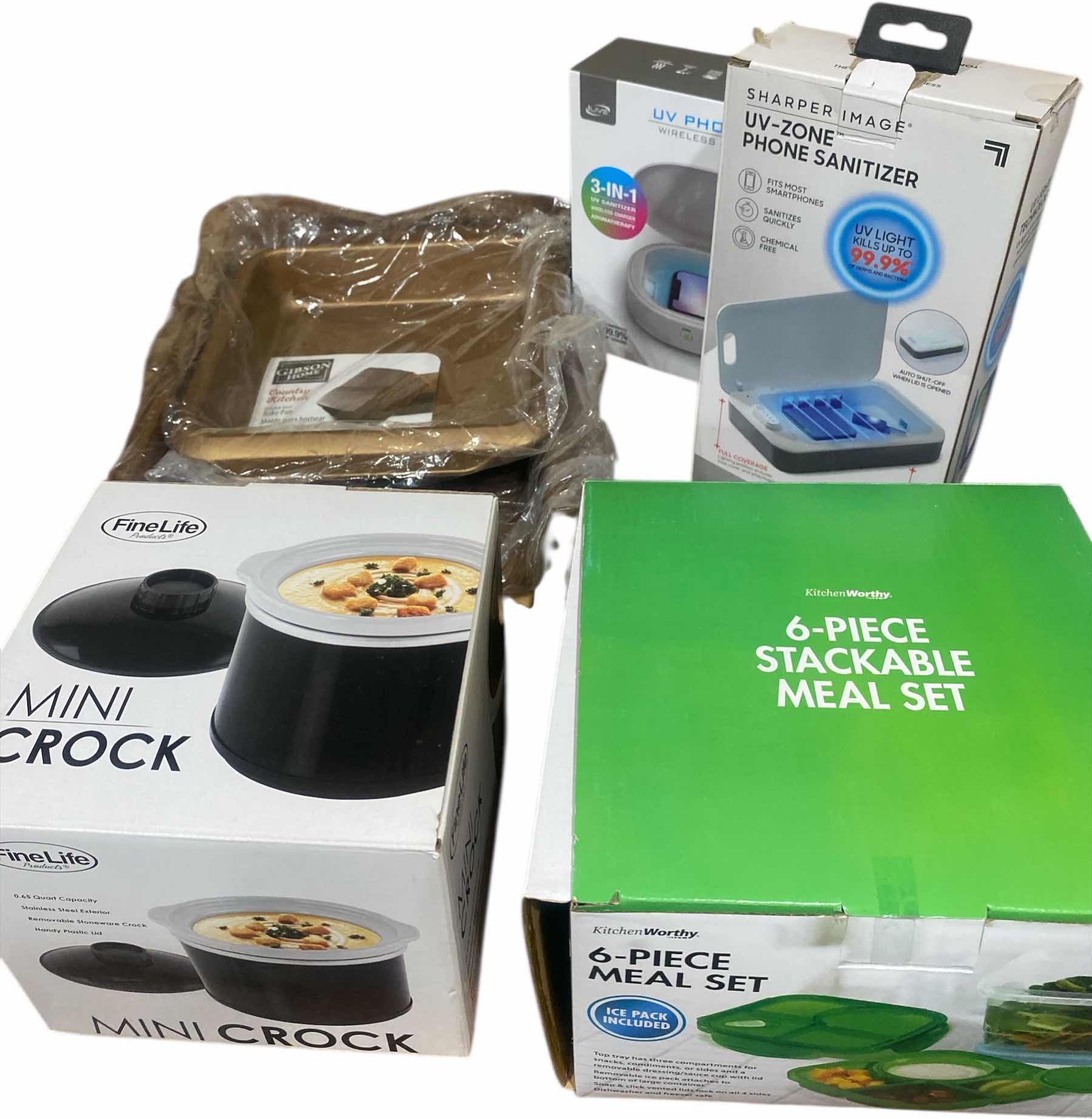 Photo 1 of 6 CASINO GIVE AWAYS - PANS, SANITIZERS, MINI CROCK & MEAL SET