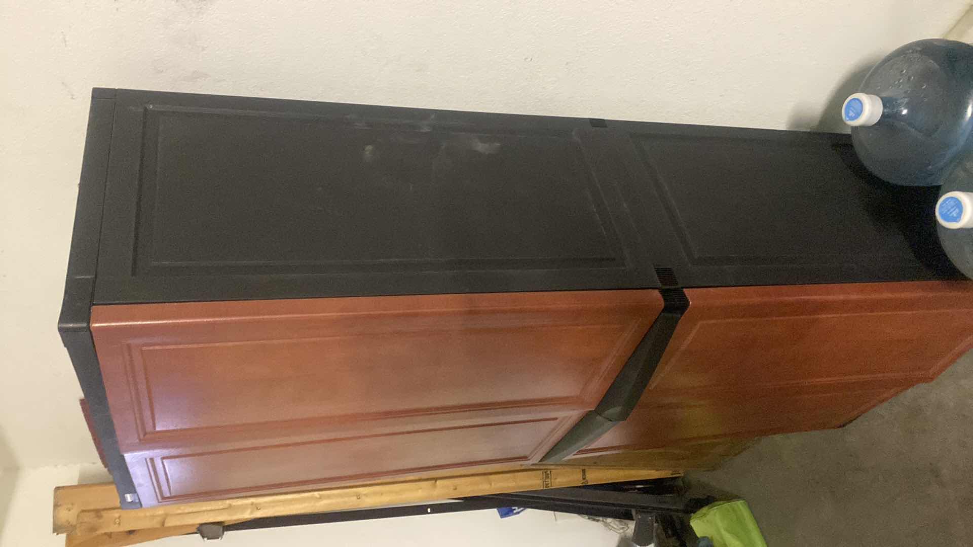 Photo 1 of KETER 2 DOOR 4 SHELF PLASTIC STORAGE UNIT 26“ x 18“ H69”