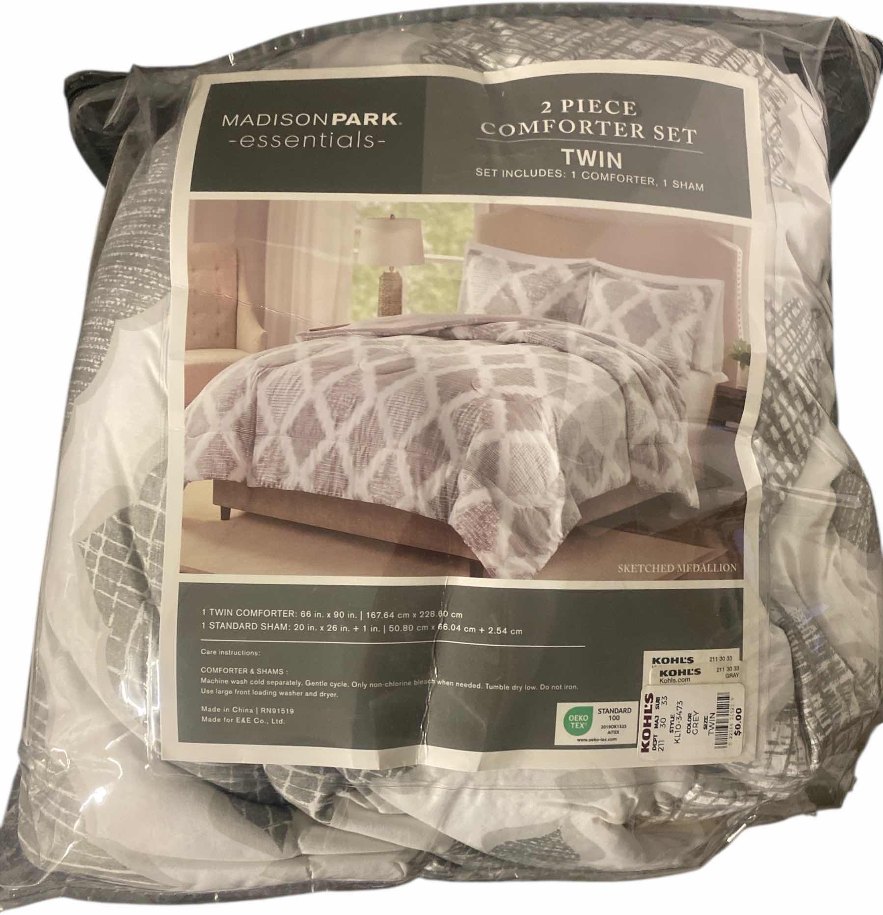 Photo 1 of MADISON PARK ITEM COMFORTER SET