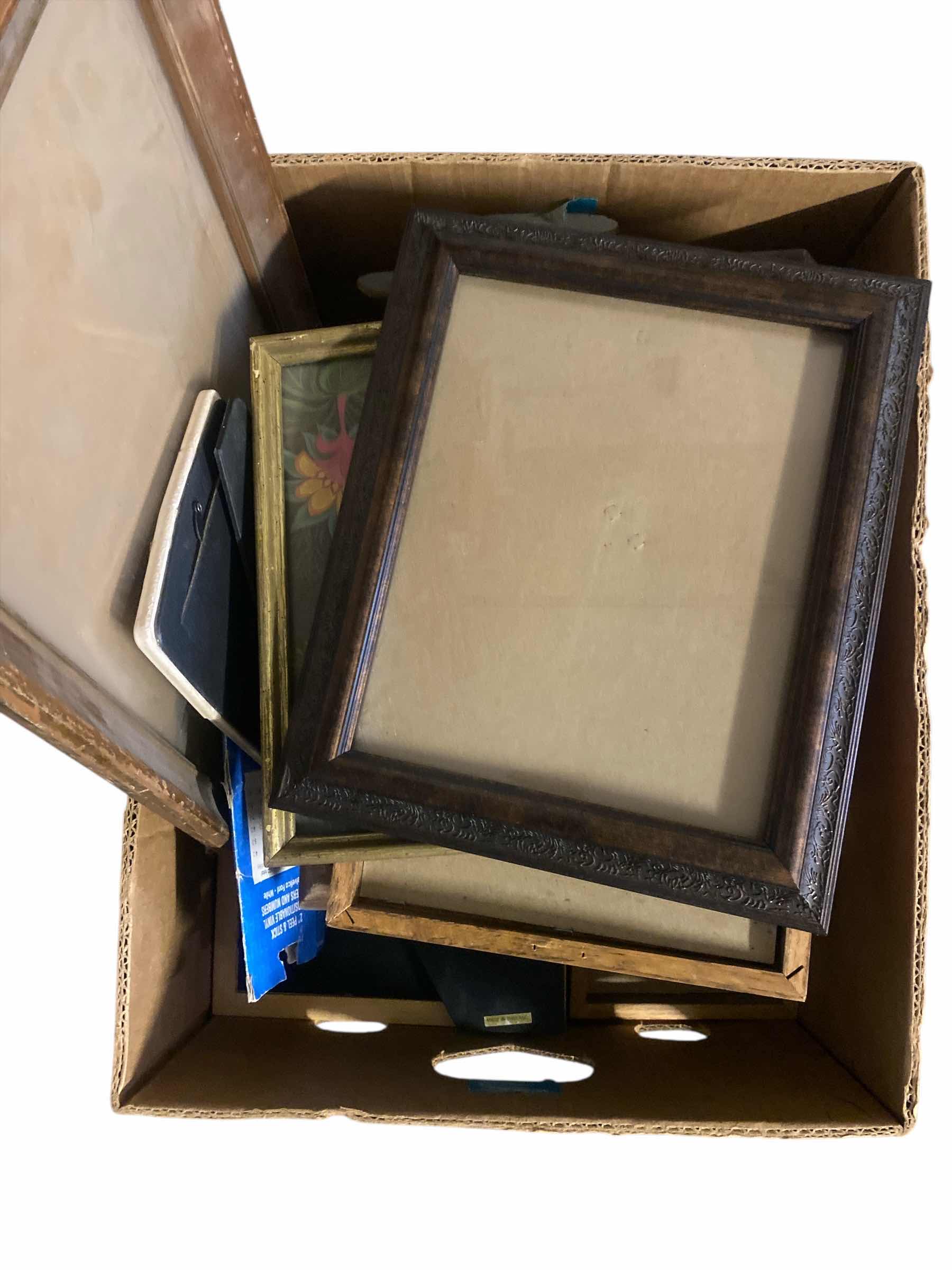 Photo 1 of BOX OF PHOTO FRAMES