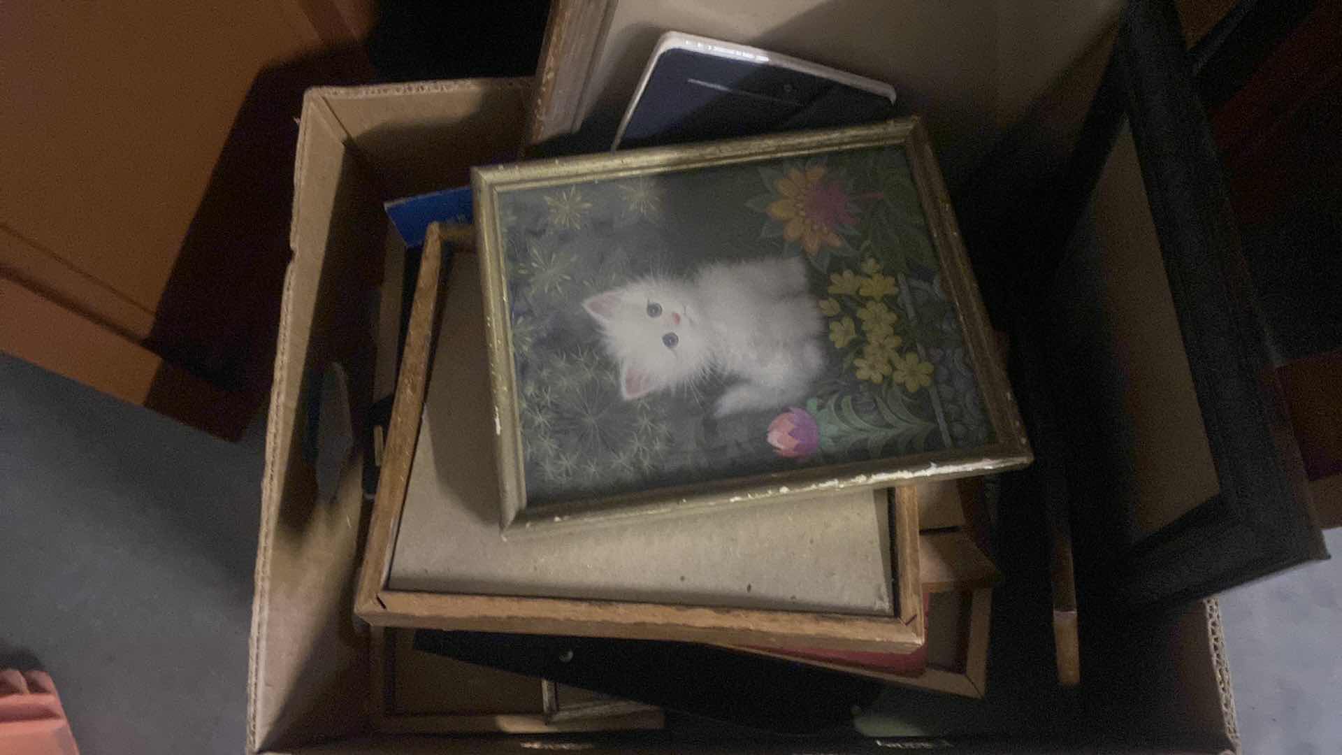 Photo 1 of BOX OF PHOTO FRAMES