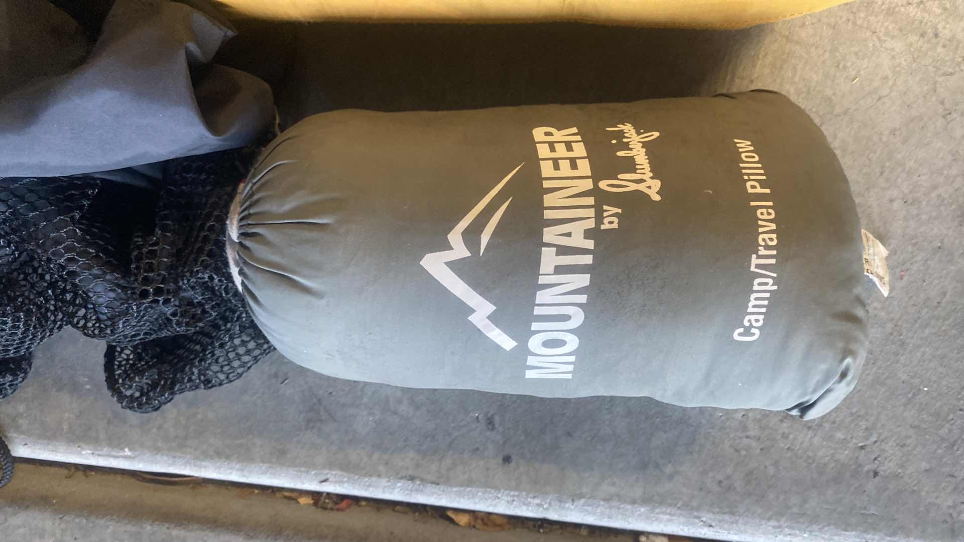 Photo 1 of SLEEPING BAG, PAD & TRAVEL PILLOW WITH BAG