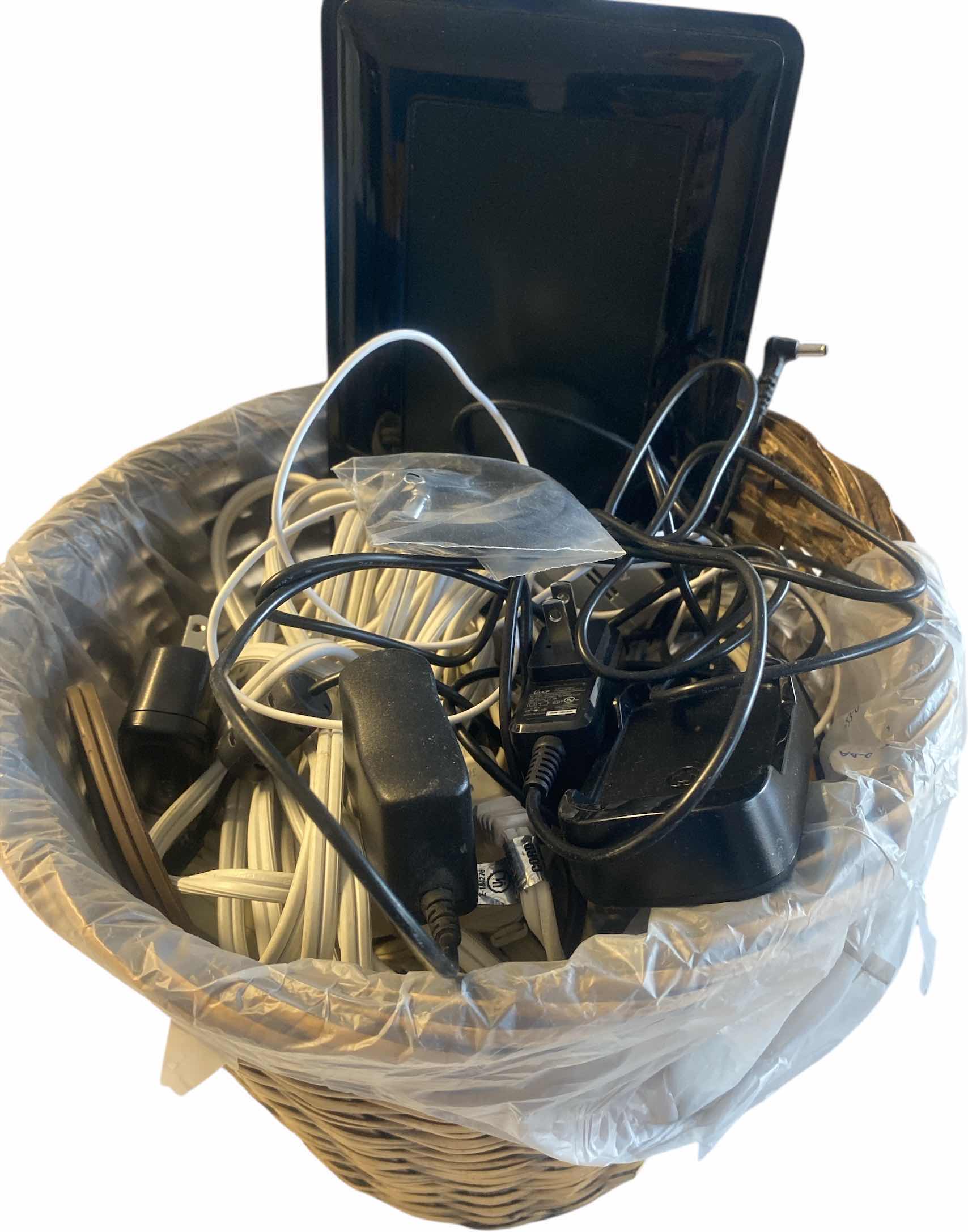 Photo 1 of BASKET WITH EXTENSION CORDS