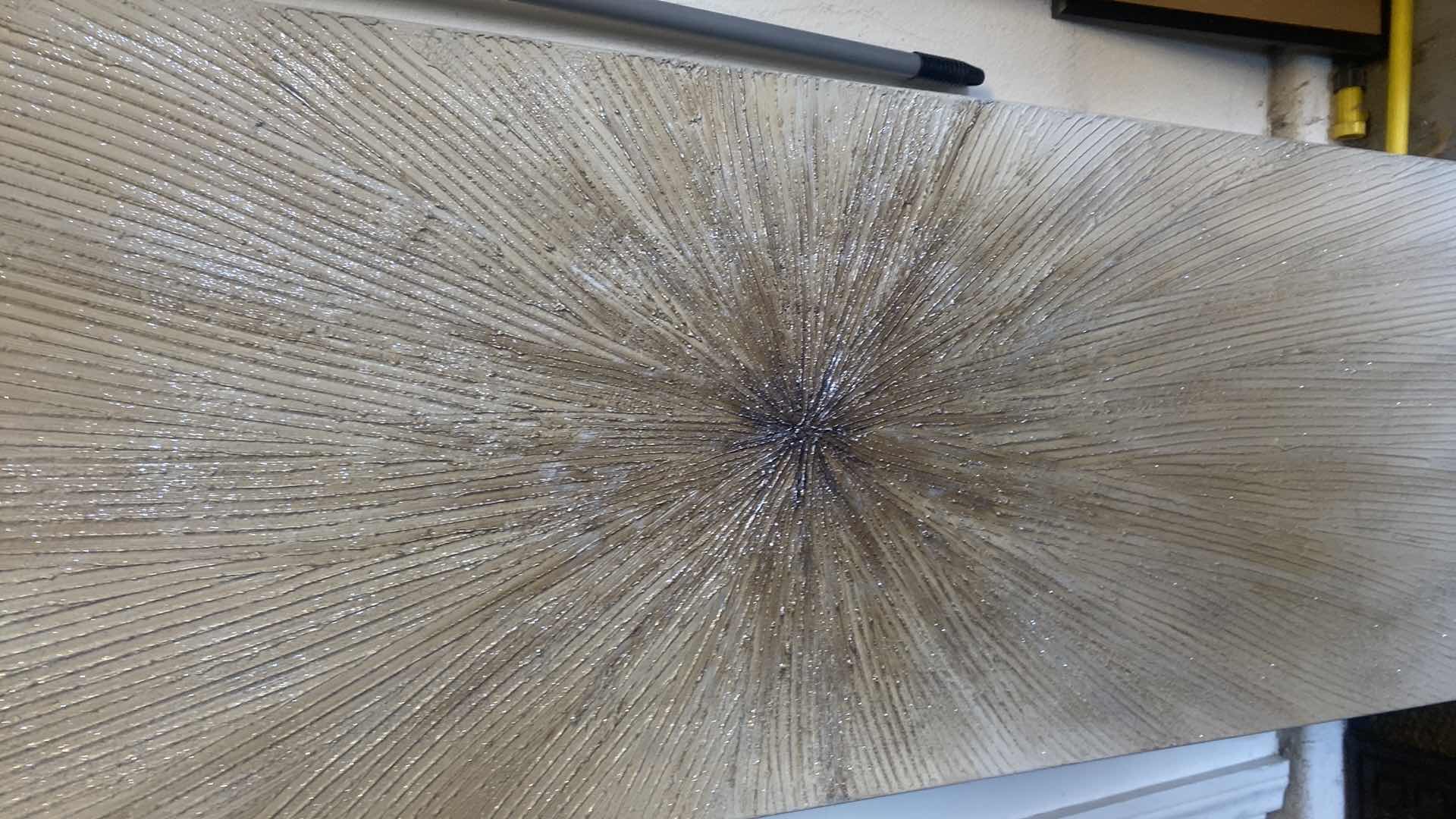 Photo 1 of CANVAS MODERN STARBURST ARTWORK 19 1/2” x 71”