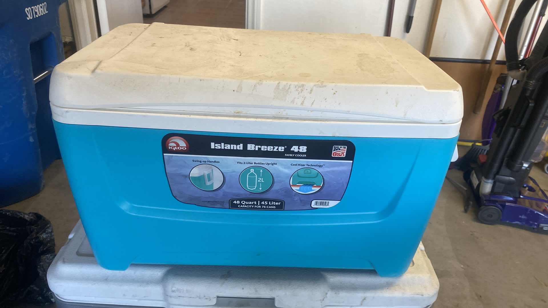 Photo 1 of 2 LARGE COOLERS