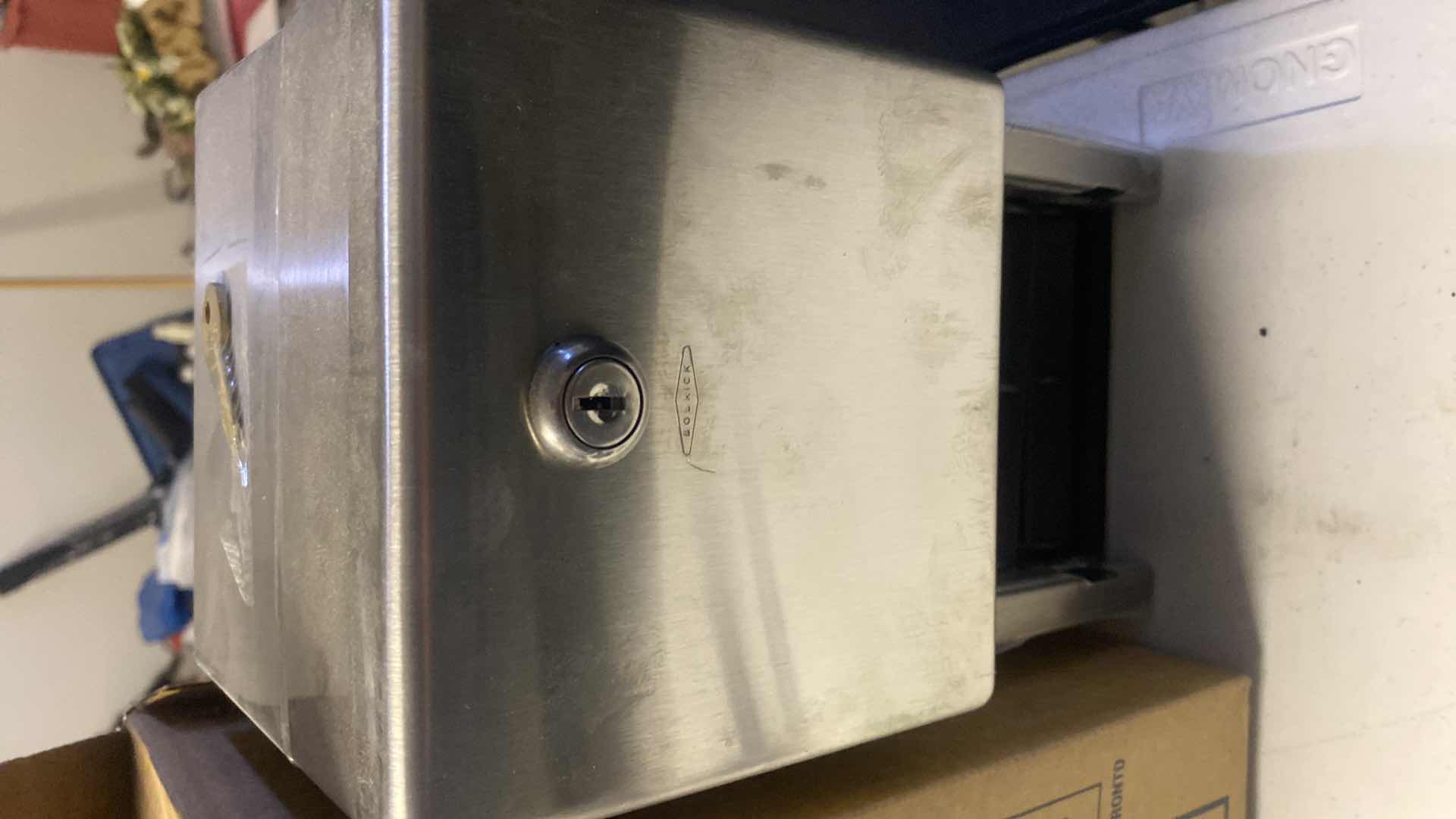 Photo 1 of 2 COMMERCIAL TOILET PAPER HOLDERS WITH KEYS