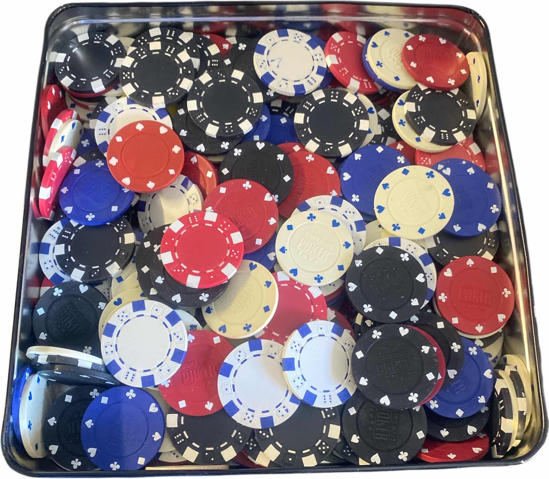 Photo 1 of POKER CHIPS (NO GAME INSIDE)