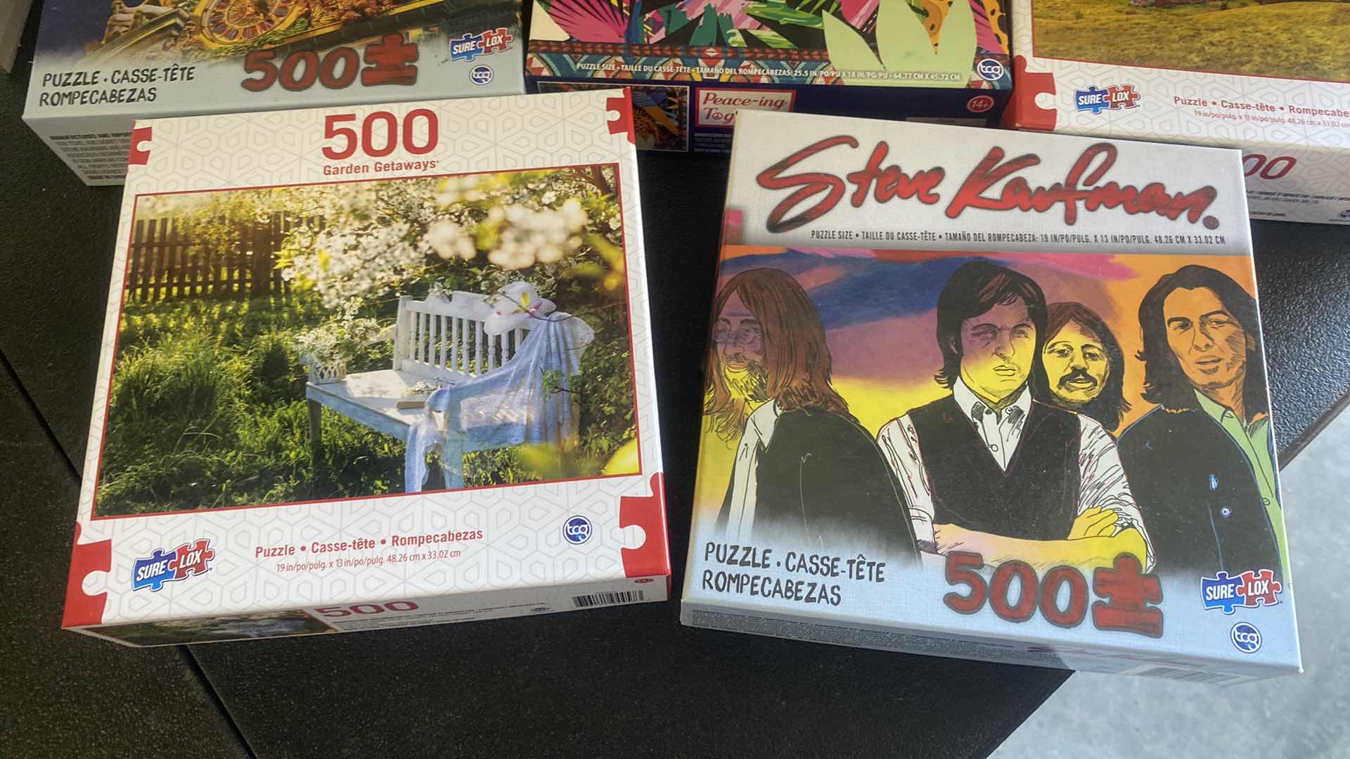 Photo 1 of 8 PUZZLES (unknown if missing pieces)