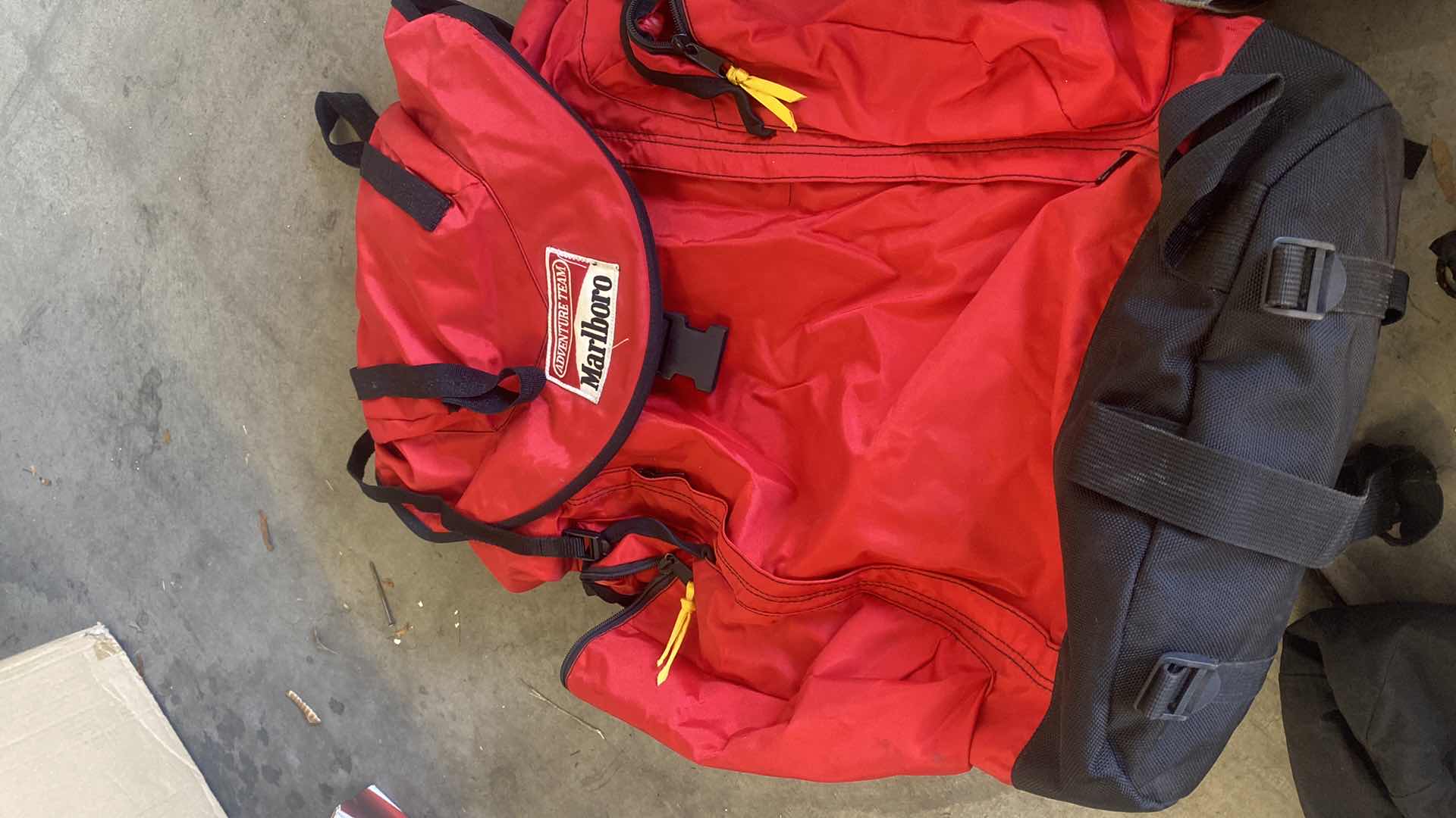 Photo 1 of 2 LARGE BACKPACKS & HIKING SUPPLIES IN TOTE