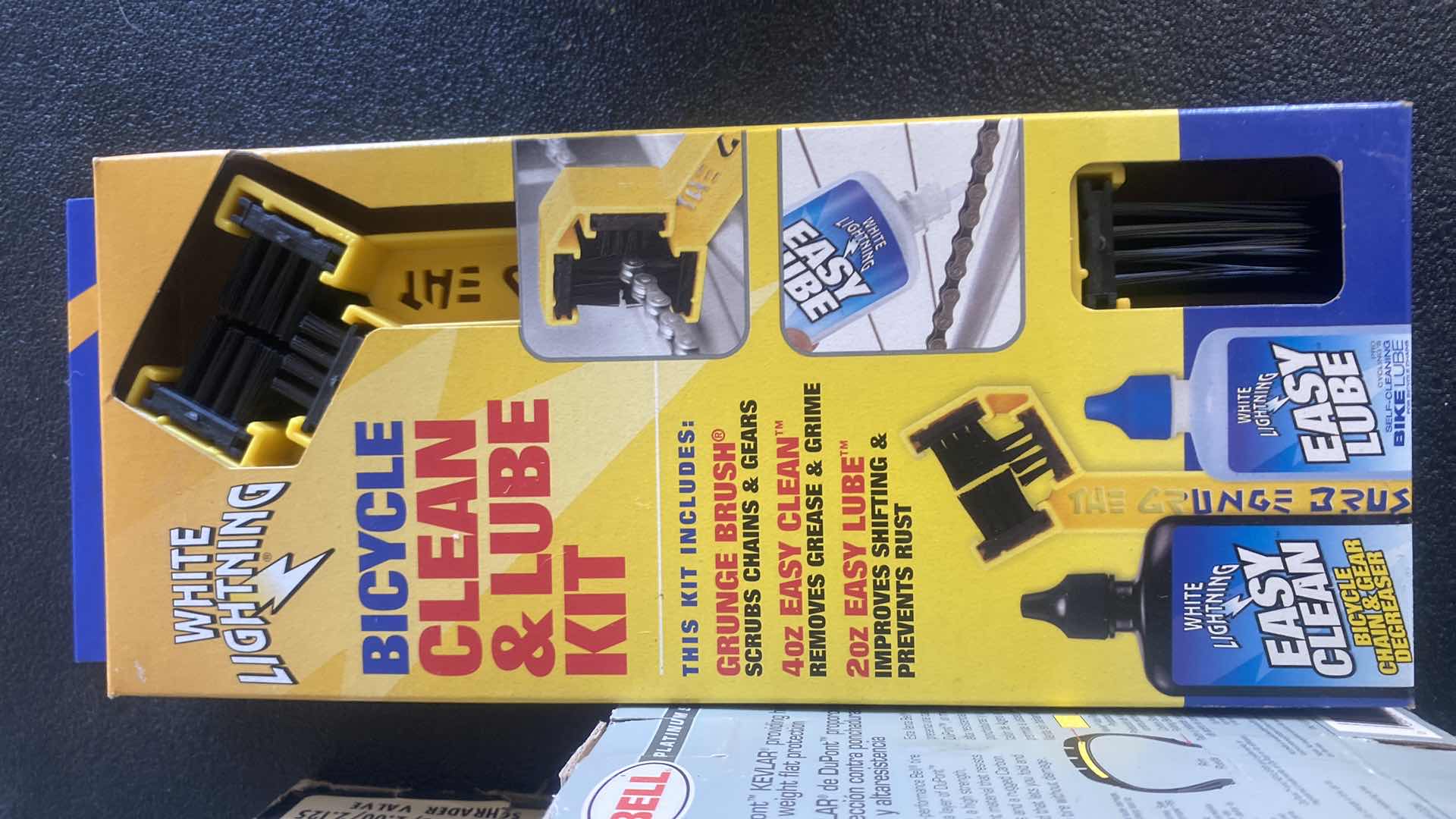 Photo 1 of 3 BICYCLE PARTS - TIRE TUBE & CLEAN LUBE  KIT