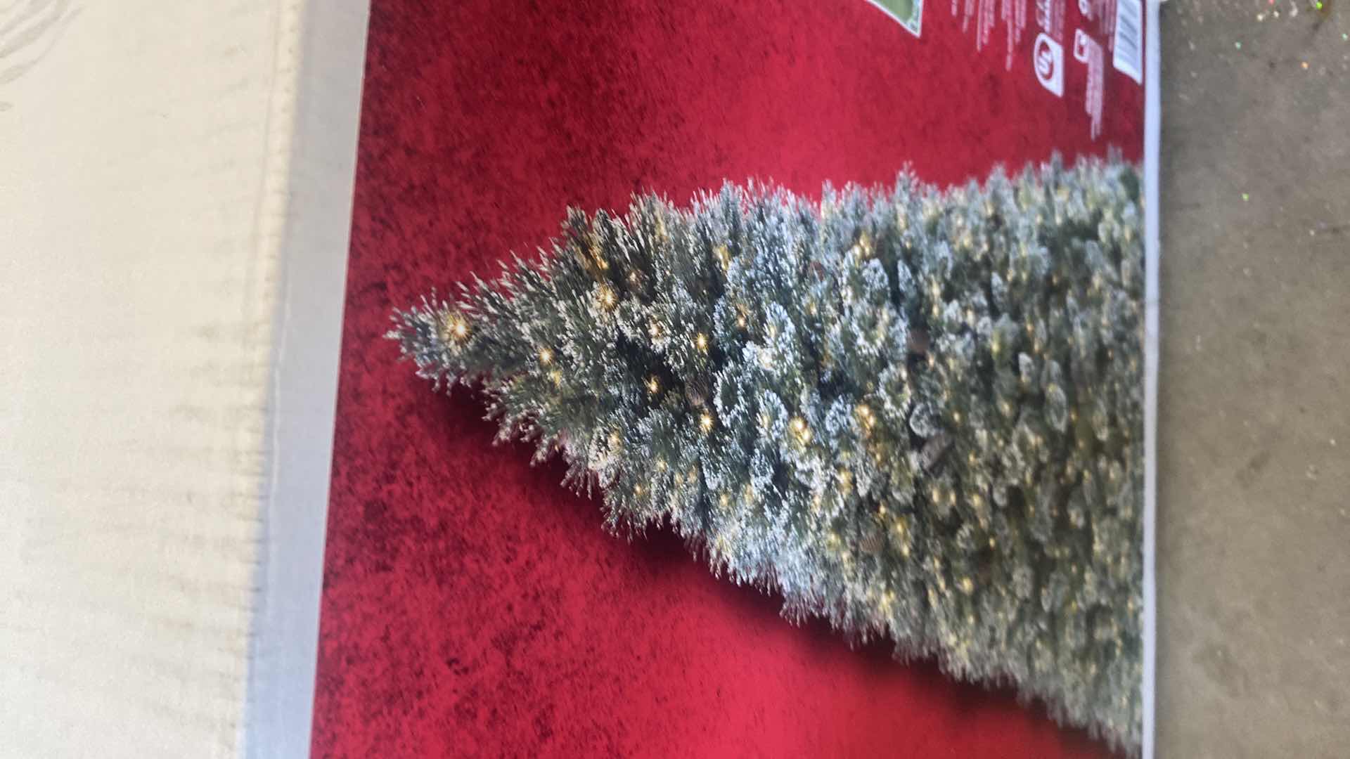 Photo 1 of SPARKLING AMELIA CHRISTMAS TREE 7.5’