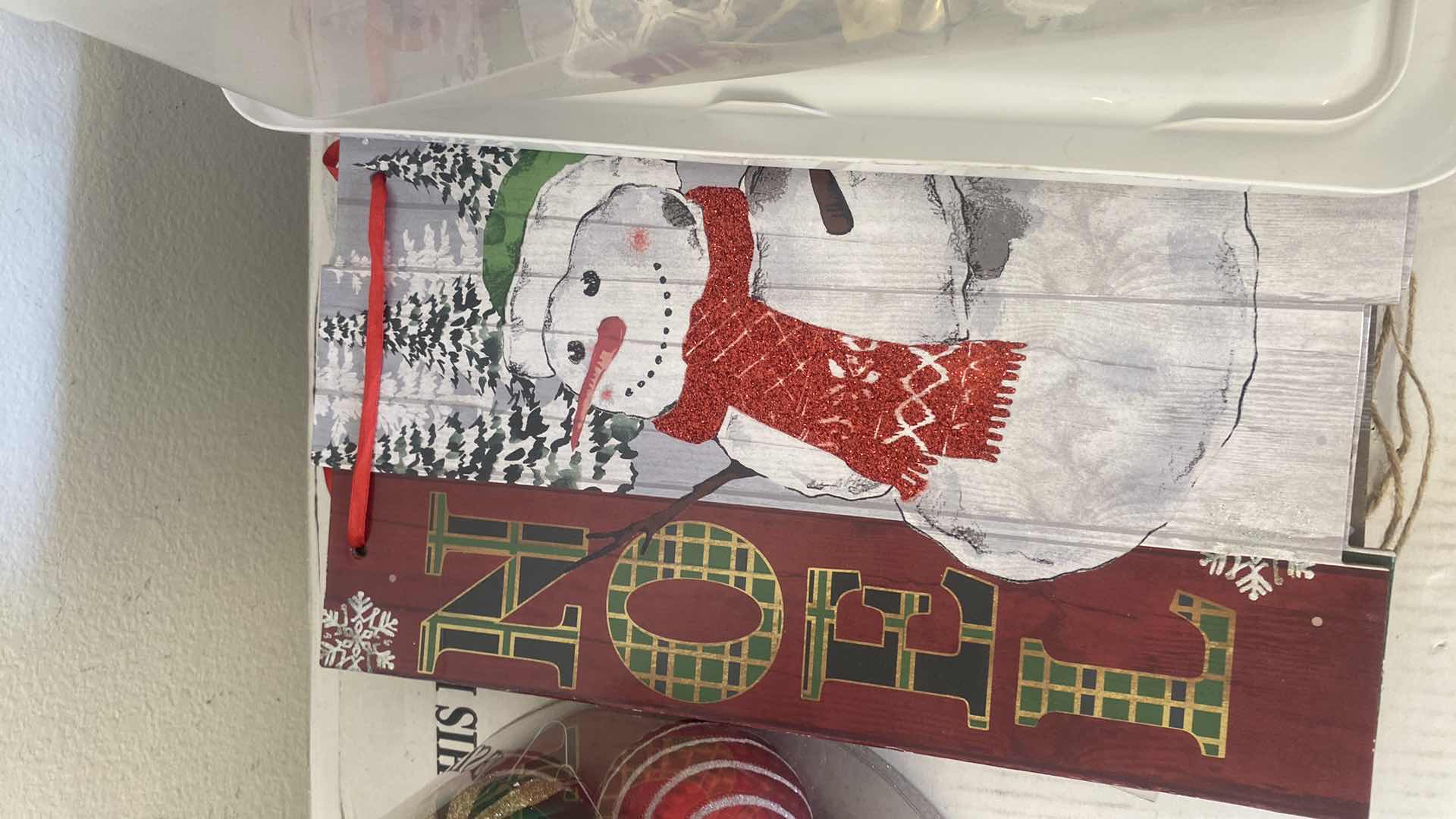 Photo 1 of CHRISTMAS ORNAMENTS