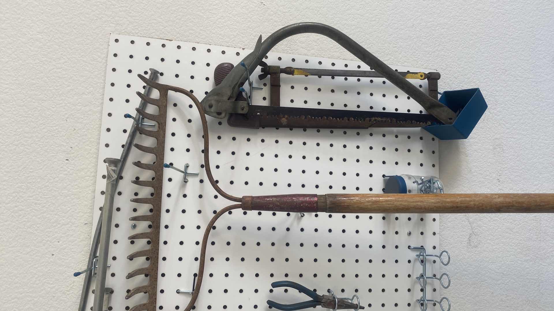 Photo 1 of TOOLS ON PEGBOARD