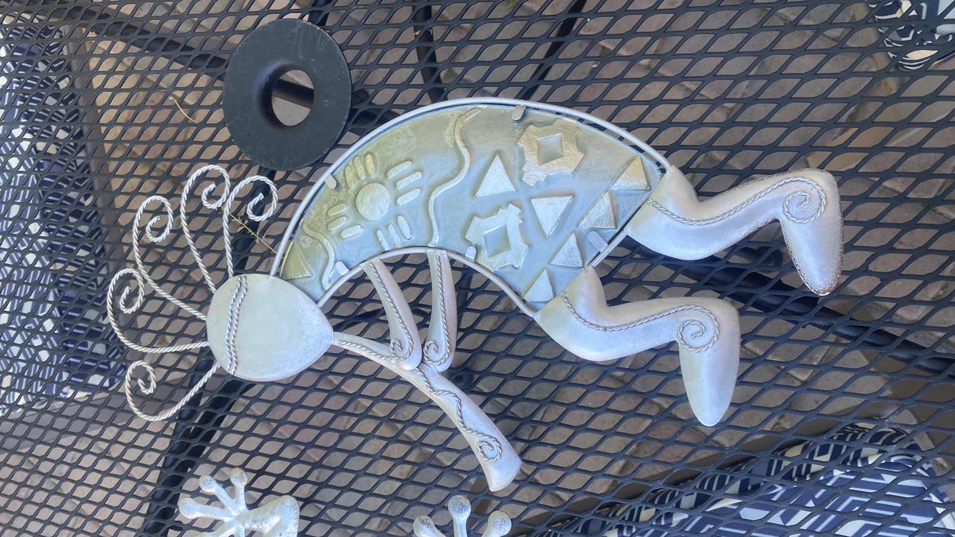 Photo 1 of SILVER METAL SOUTHWEST WALL ART LARGEST 9 1/2” x 19 1/2”